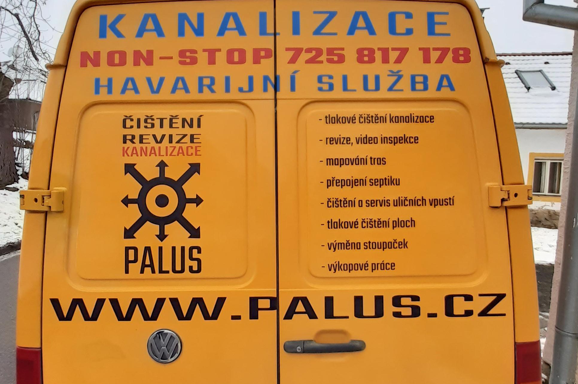 Jakub Palus čištění kanalizace