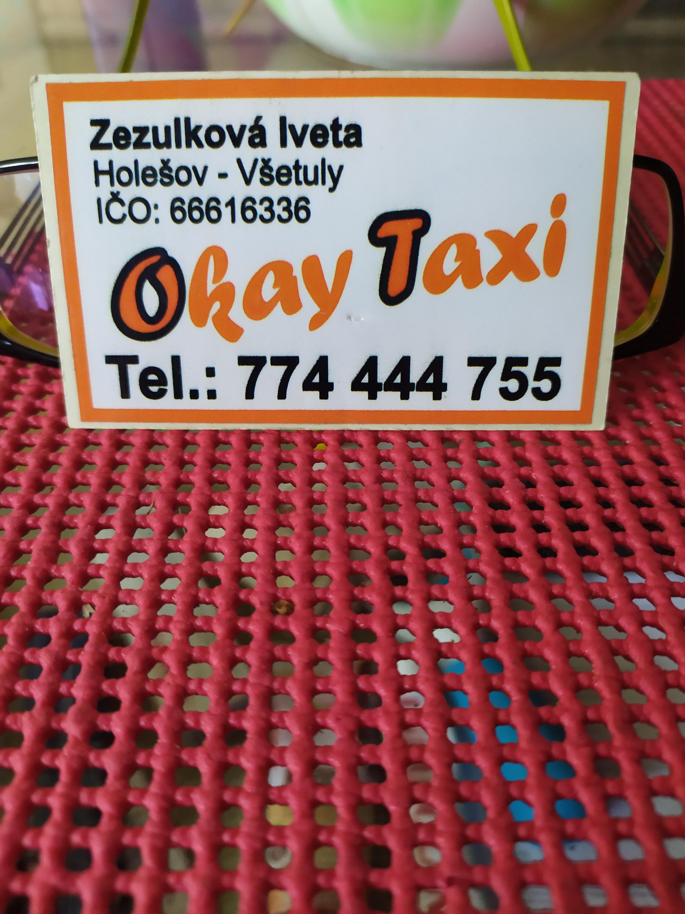 Okay taxi Zezulková Iveta foto 2