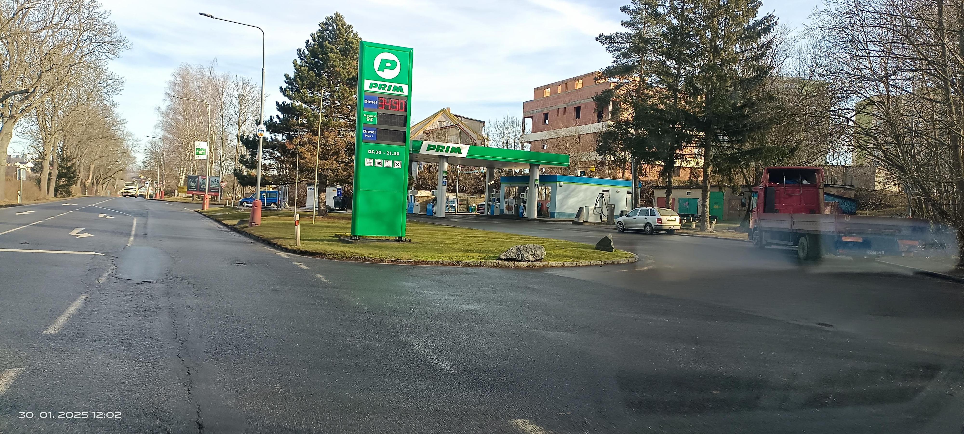 Čerpací stanice PRIM