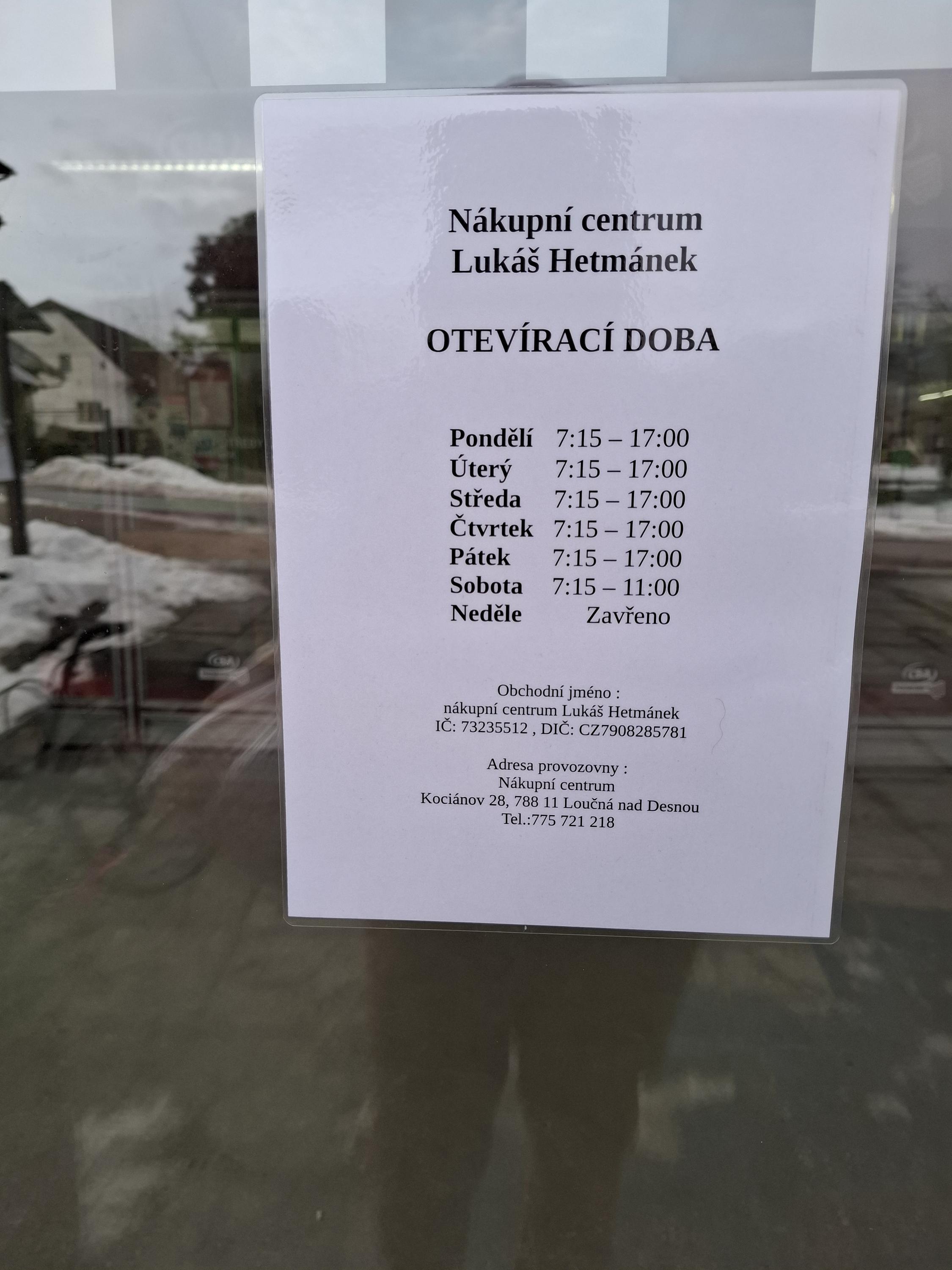 Samoobsluha Hetmánková foto 3