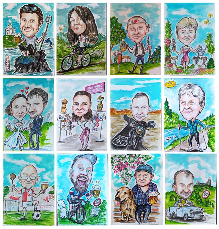 Karikaturista Ivan Křemeček foto 2