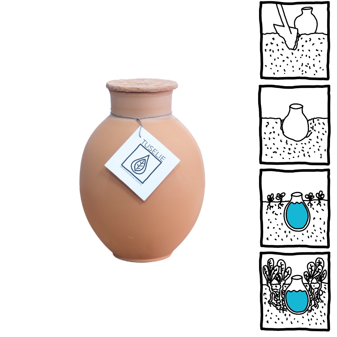 Tuselie - olla samozavlažovací systémy foto 5