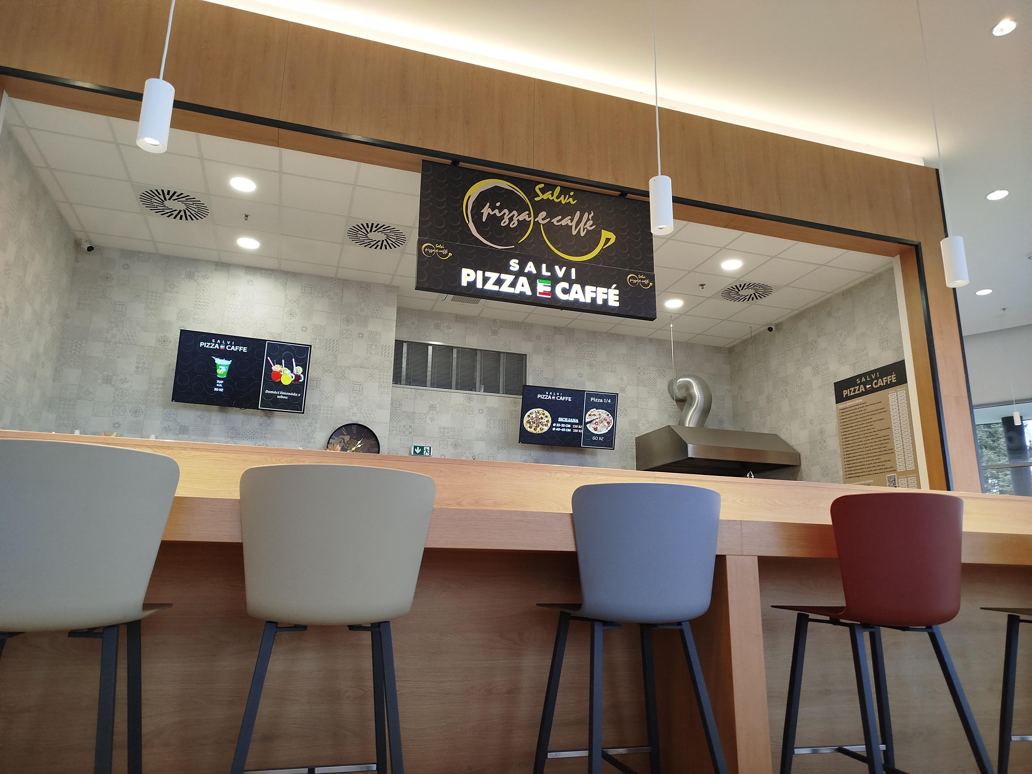 Pizza a Caffé Salvi