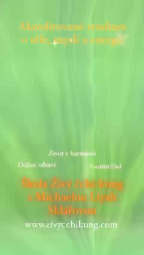 Živý čchi-kung, škola Michaely Sklářové foto 2 (náhled videa)