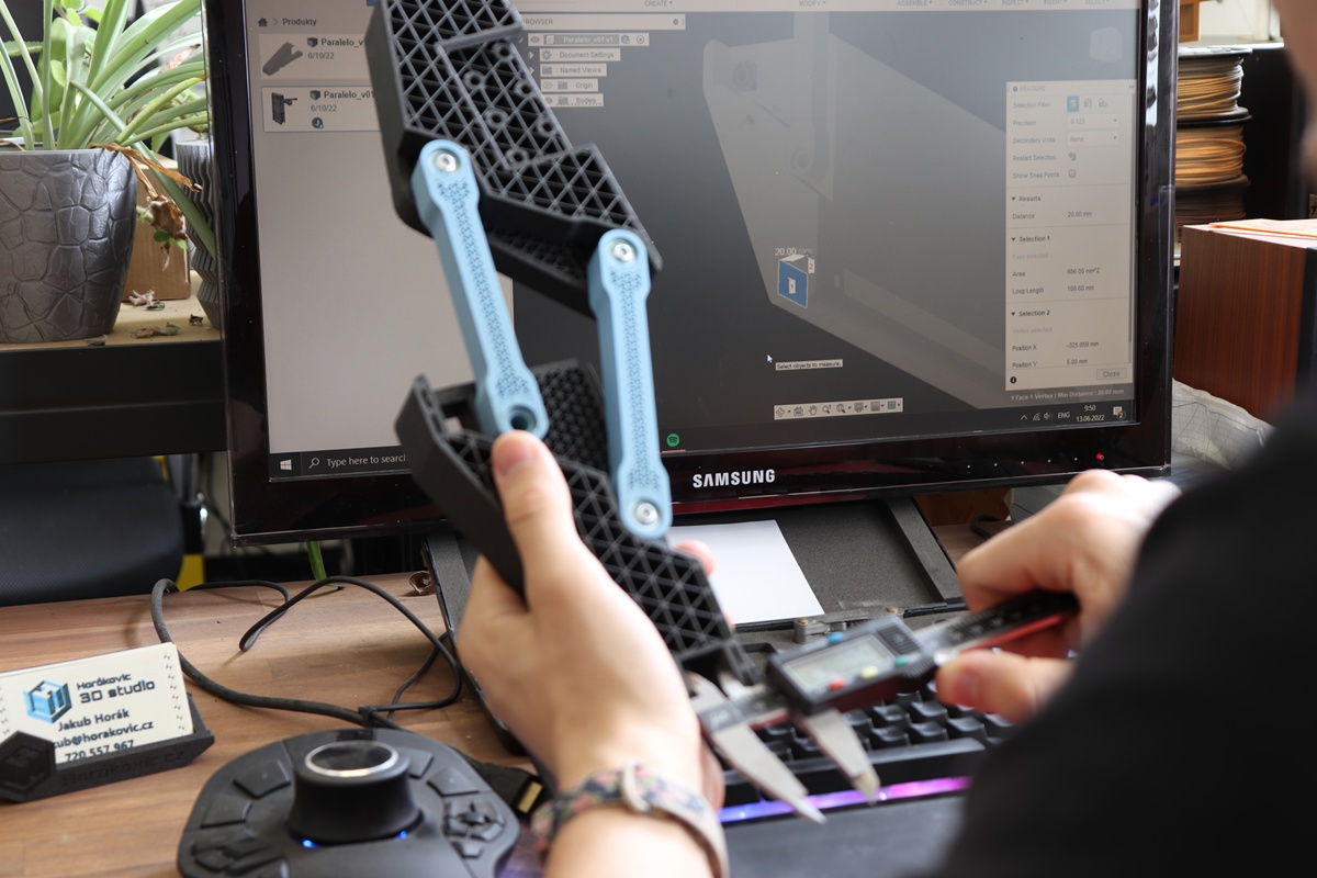 Horák Additive Solutions - vývoj a aditivní výroba