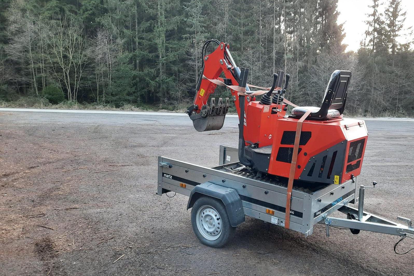 Pronájem stavební techniky Michal Janout