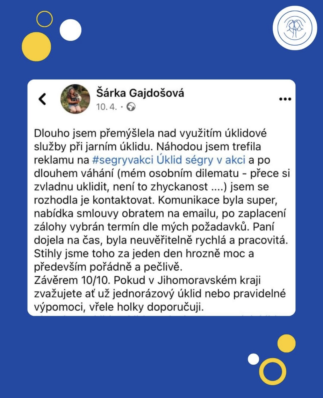 Ségry v akci Cleaning s. r. o. foto 4