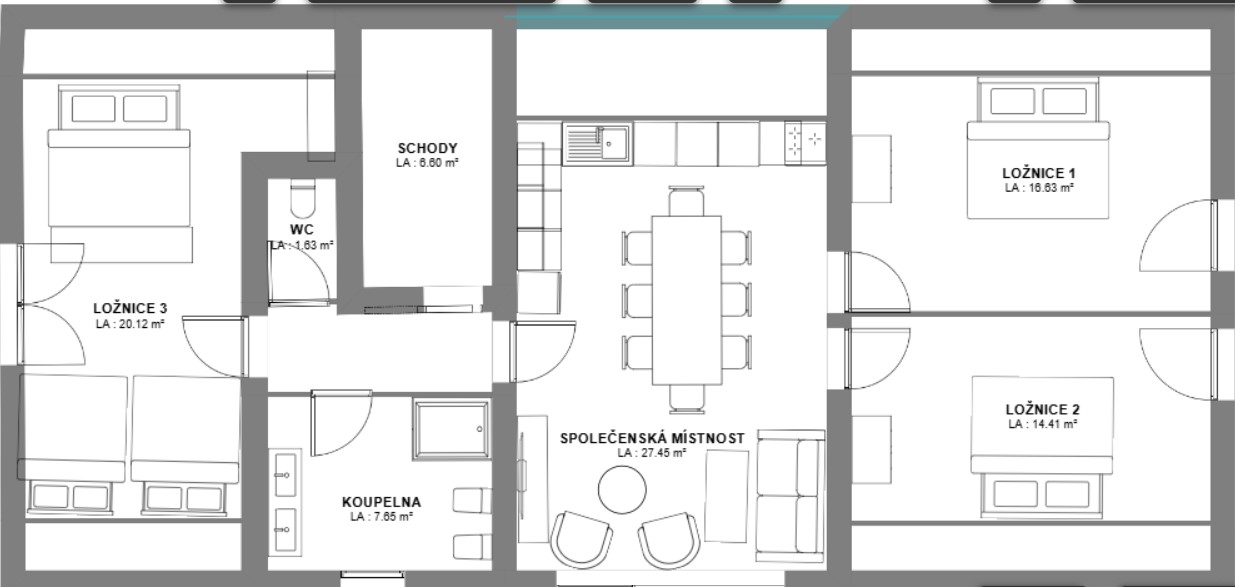 Rodinný apartmán U Karolíny foto 2