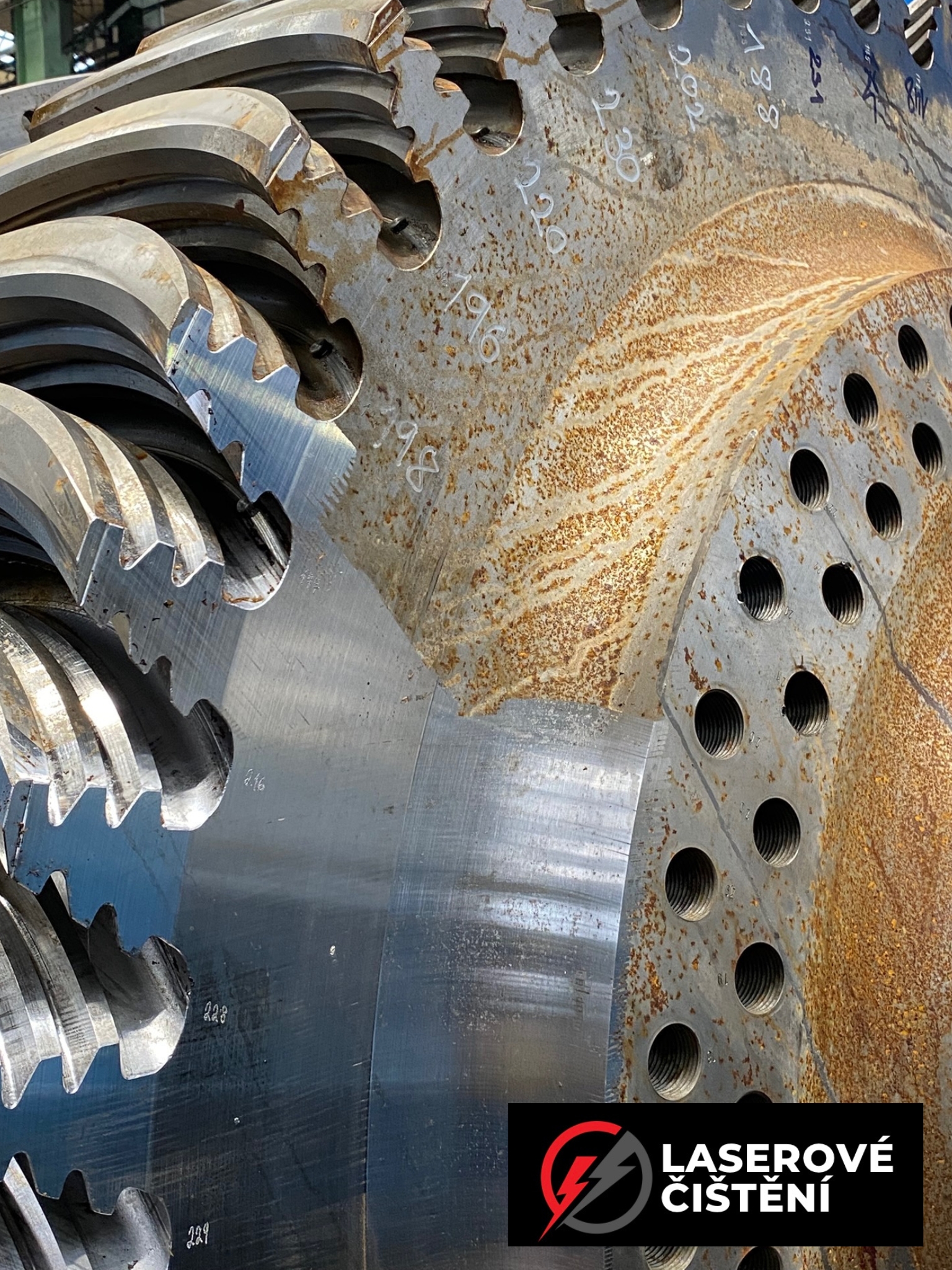 Laserové čištění foto 2