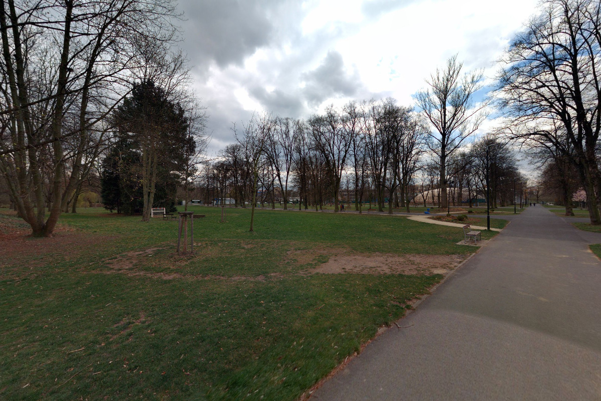 Nabíjecí stanice Město Louny, Masarykovy sady