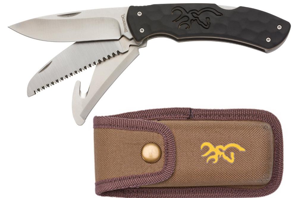 Nůž zavírací BROWNING PRIMAL KODIAK 3 BLADES