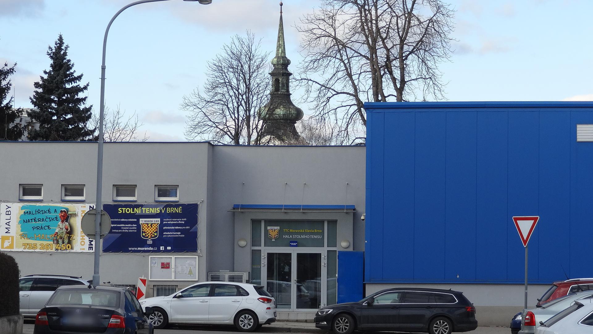 Herna stolního tenisu TTC Moravská Slavia Brno