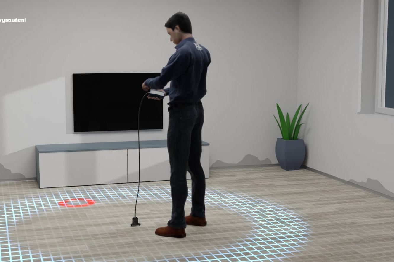 Detekce úniku vody z potrubí