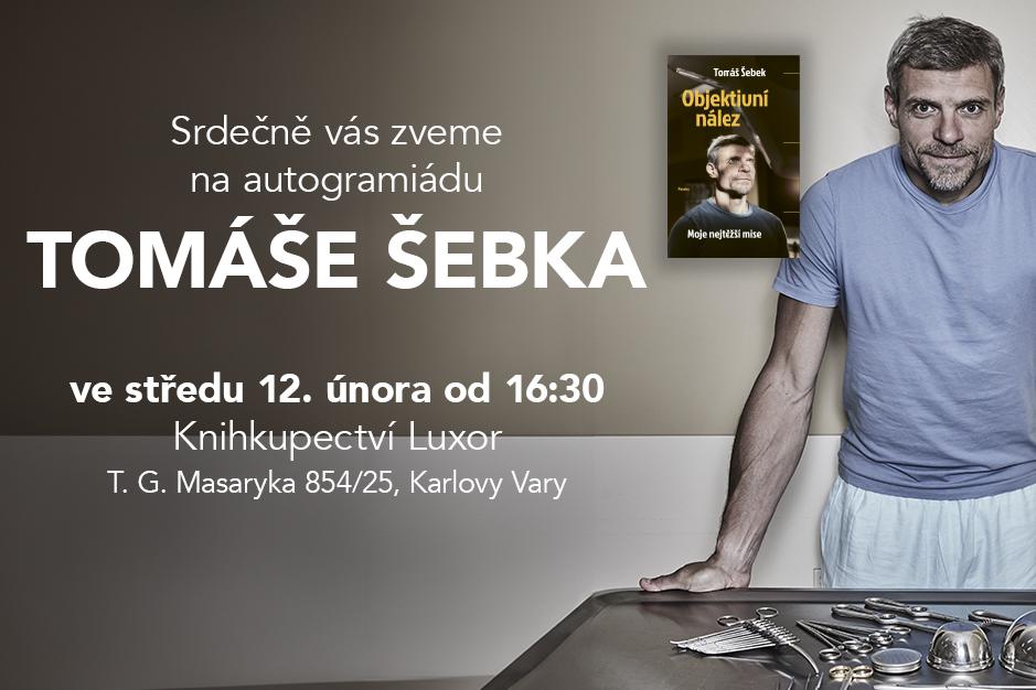 Autogramiáda Tomáše Šebka
