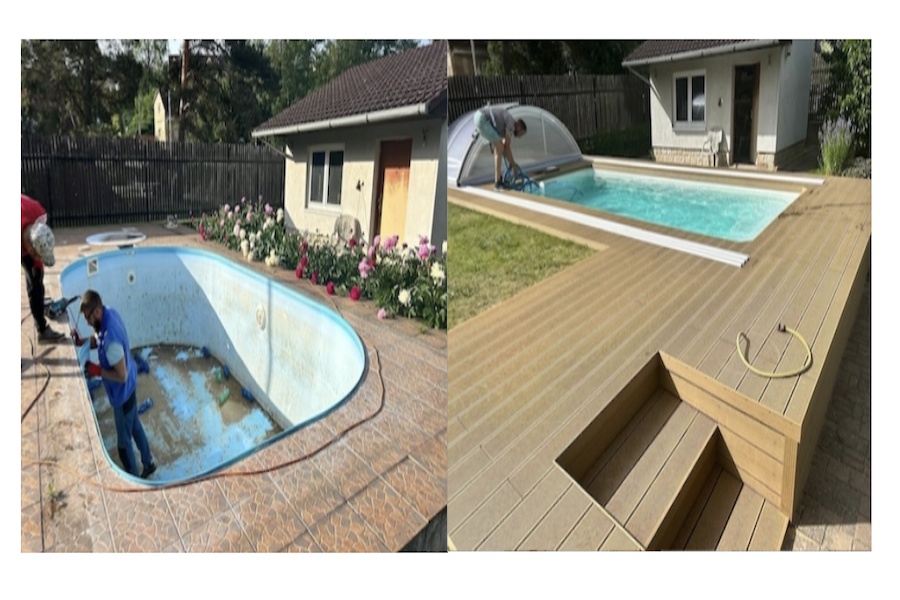 Rekonstrukce bazénů