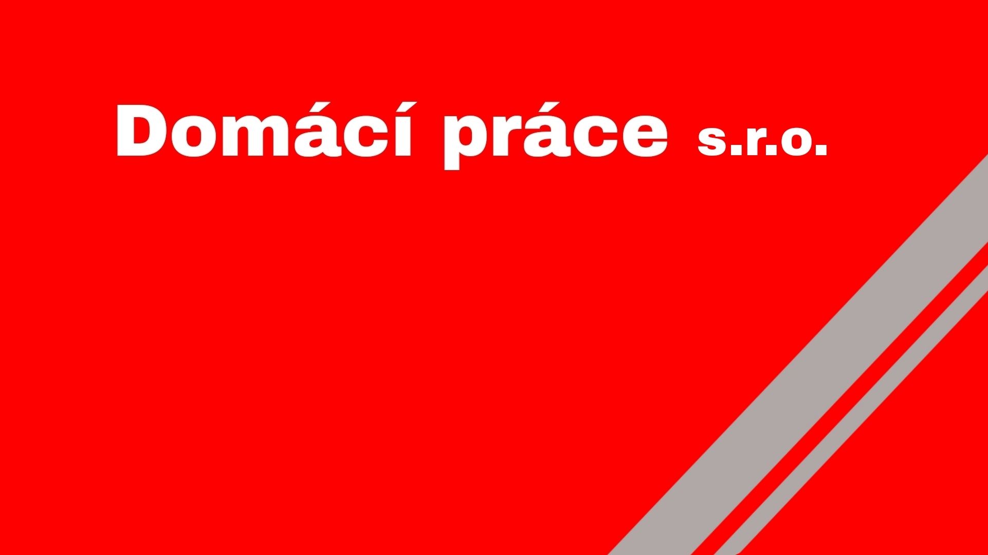 Domácí práce s.r.o. foto 2