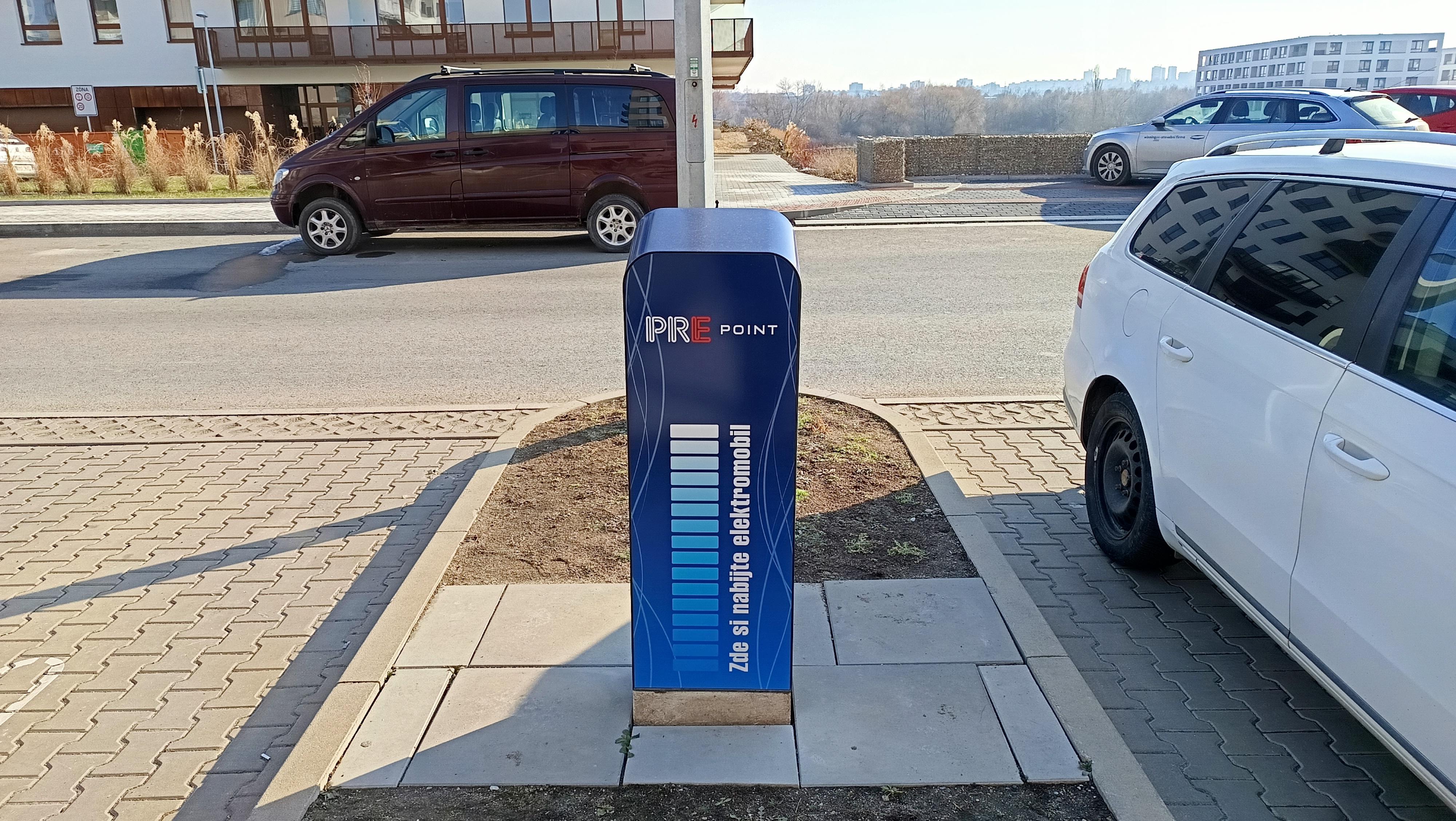 PREpoint - nabíjecí stanice PRE