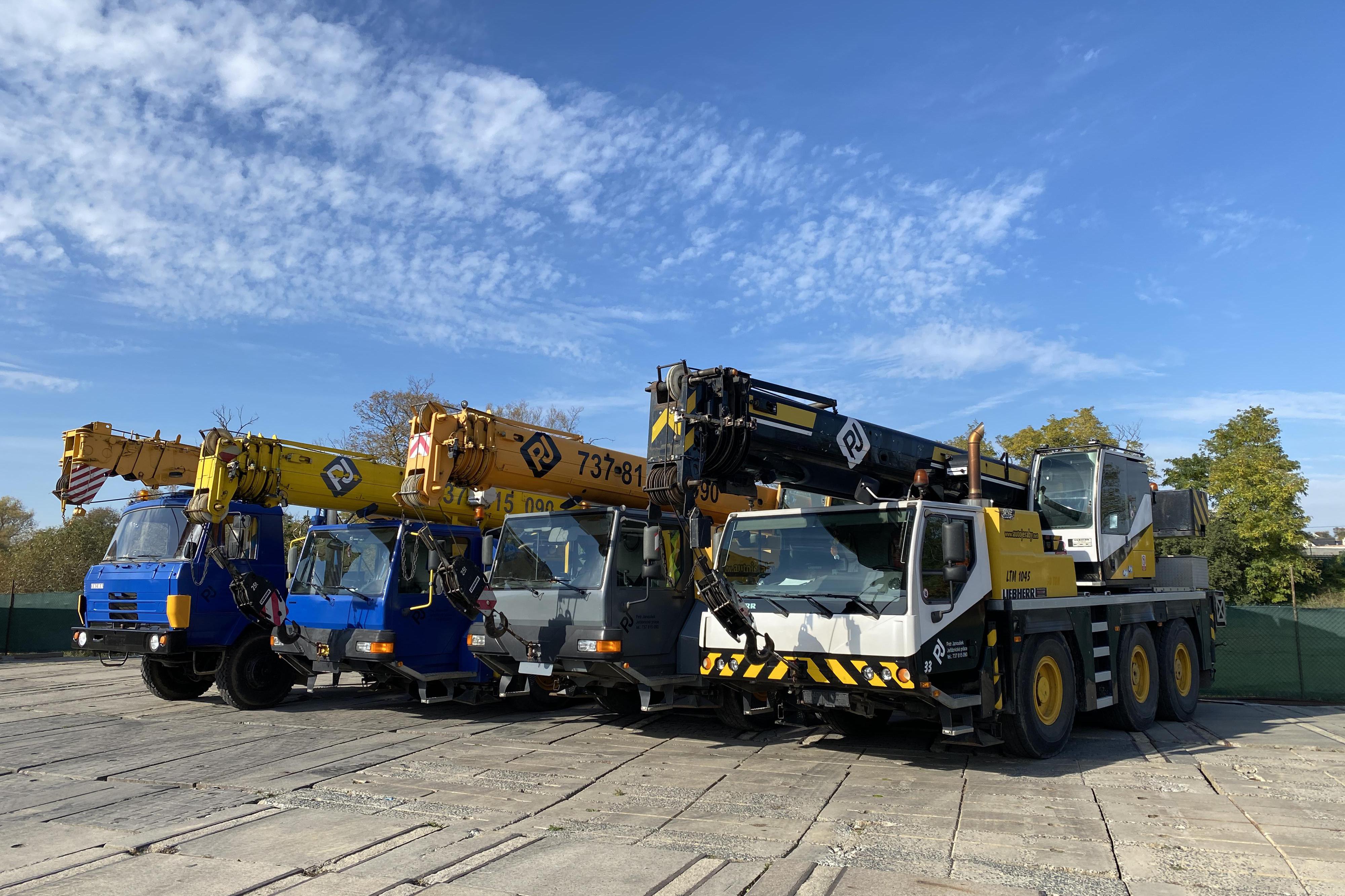 Autojeřáby Janoušek - Pracujte s profesionály!