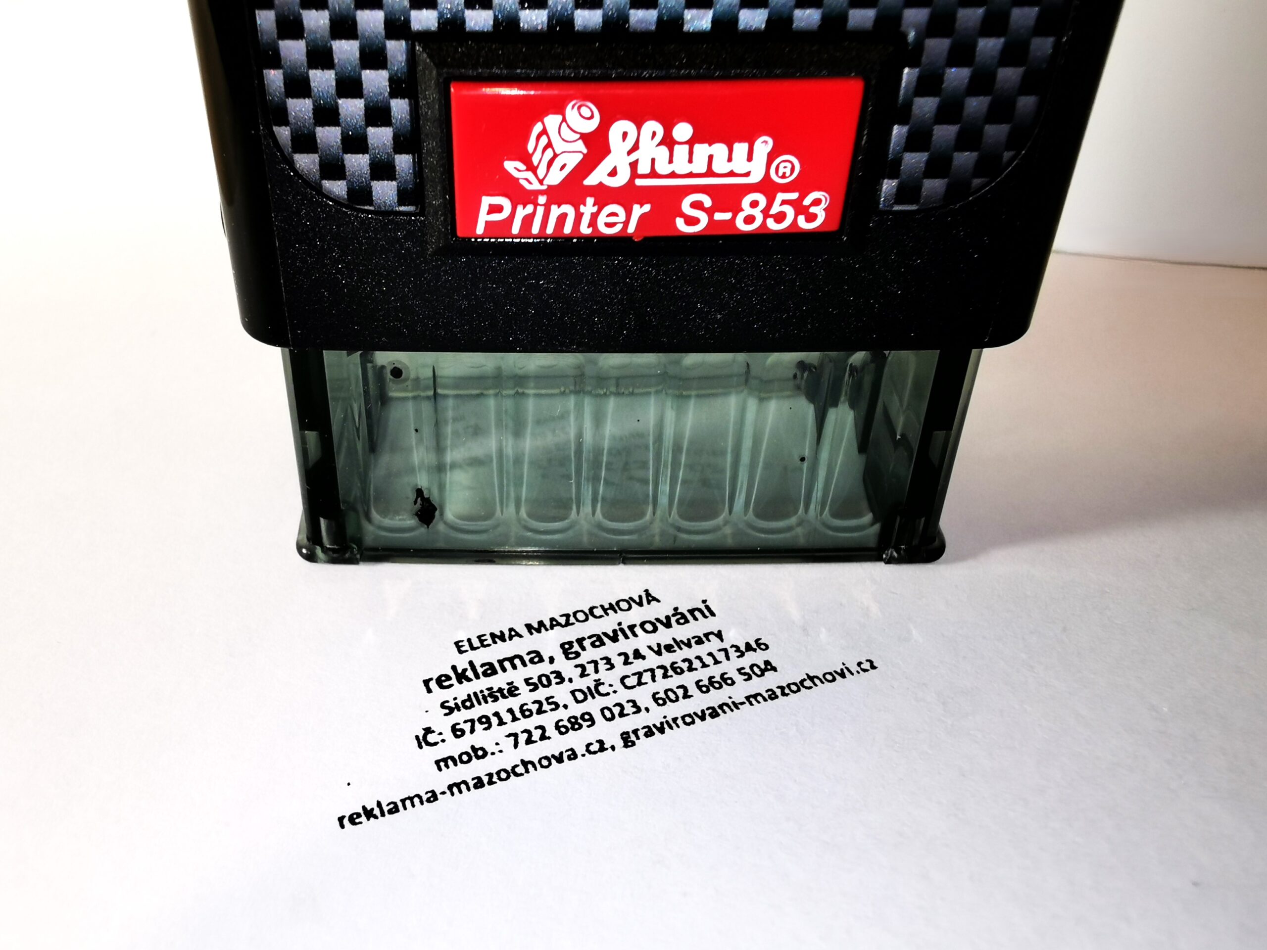 Gravírování Mazochovi foto 3