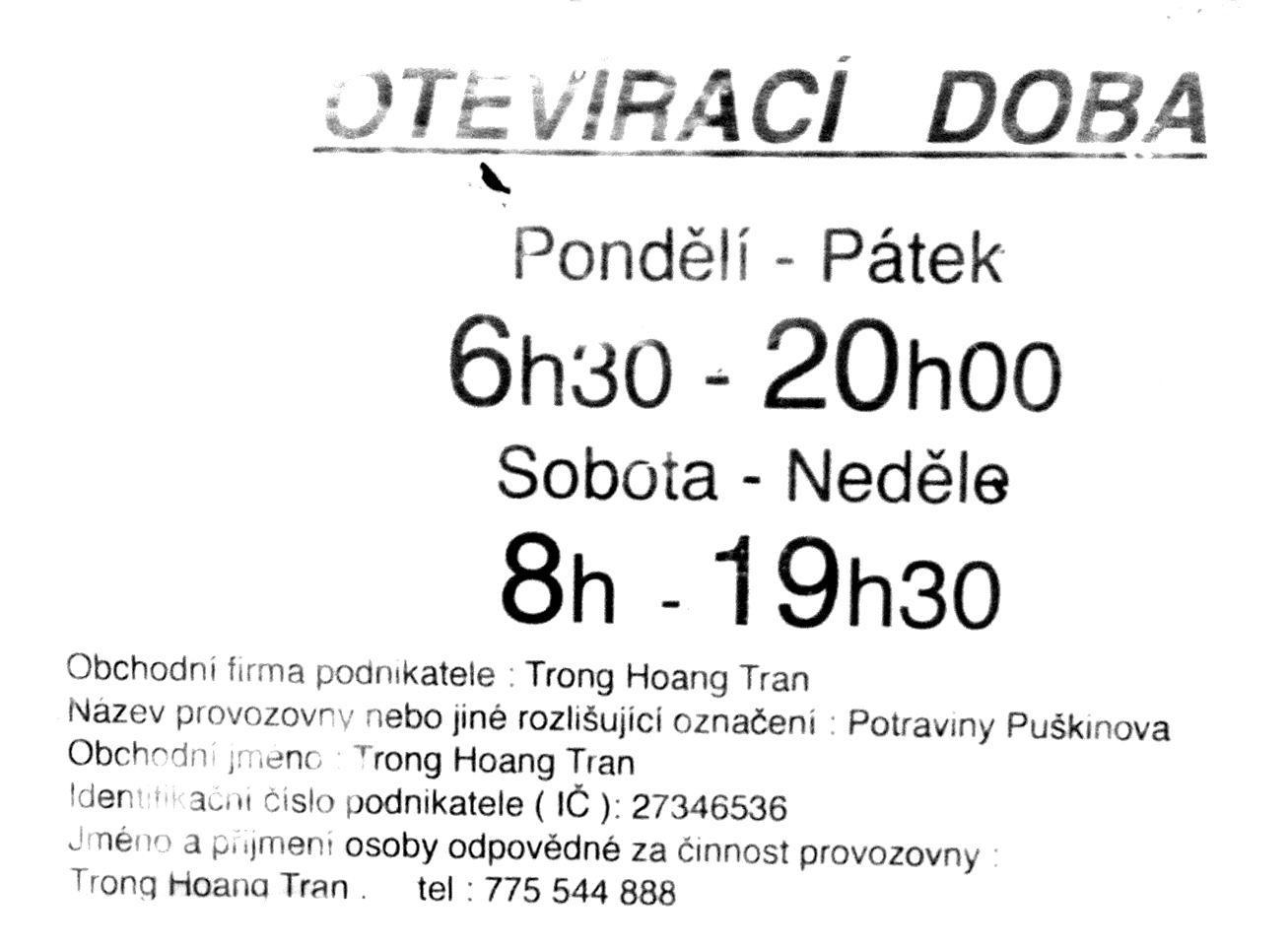 Prodejna se smíšeným zbožím foto 4