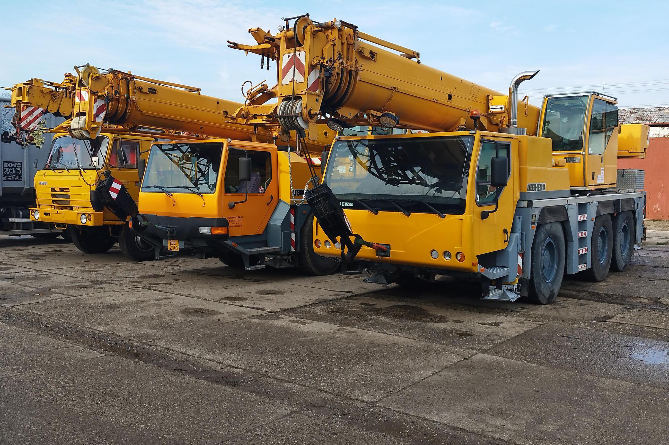 Jeřábnické práce Radek Kovář foto 1