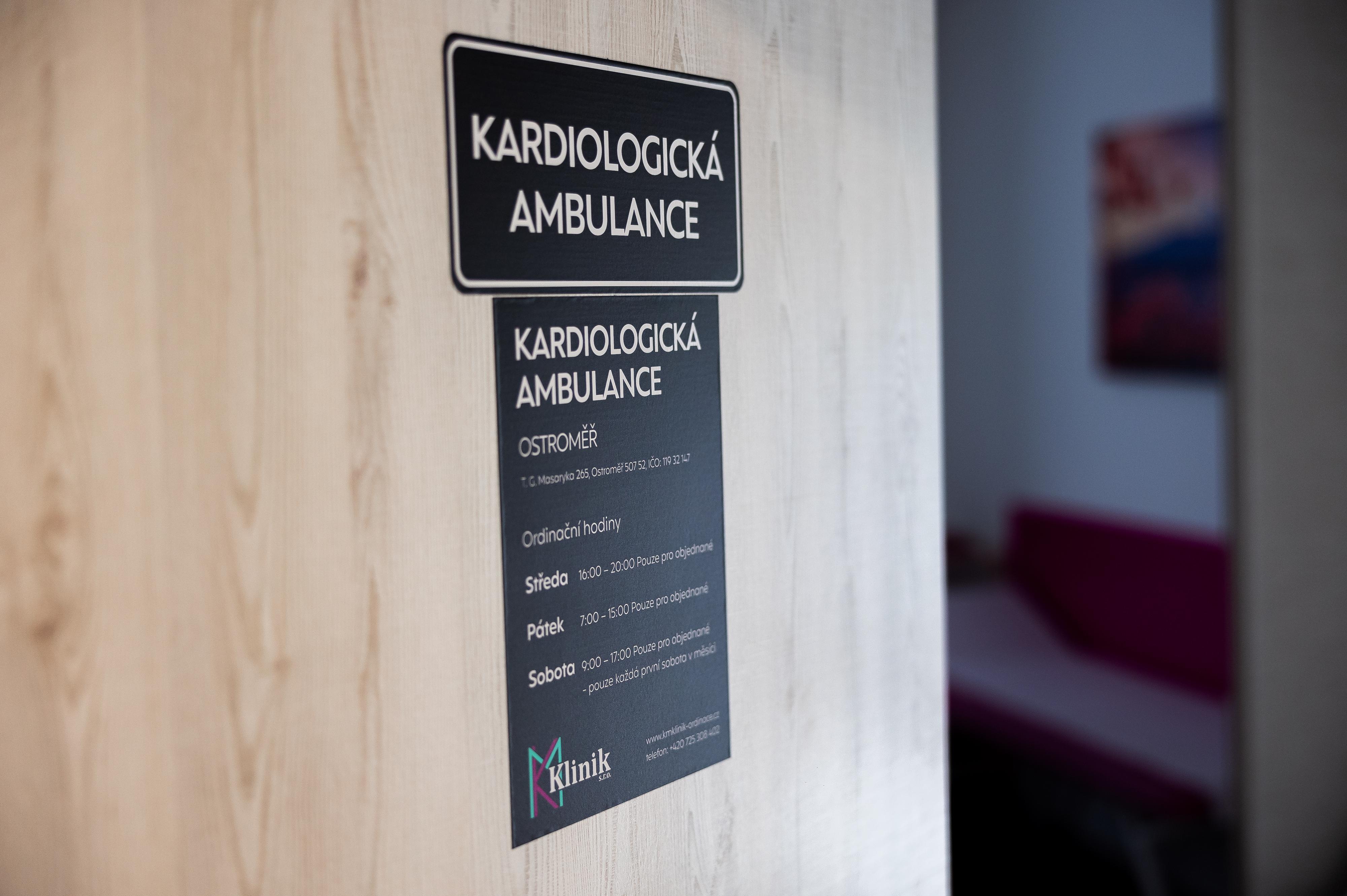 Kardiologická ambulance - KM Klinik s.r.o.