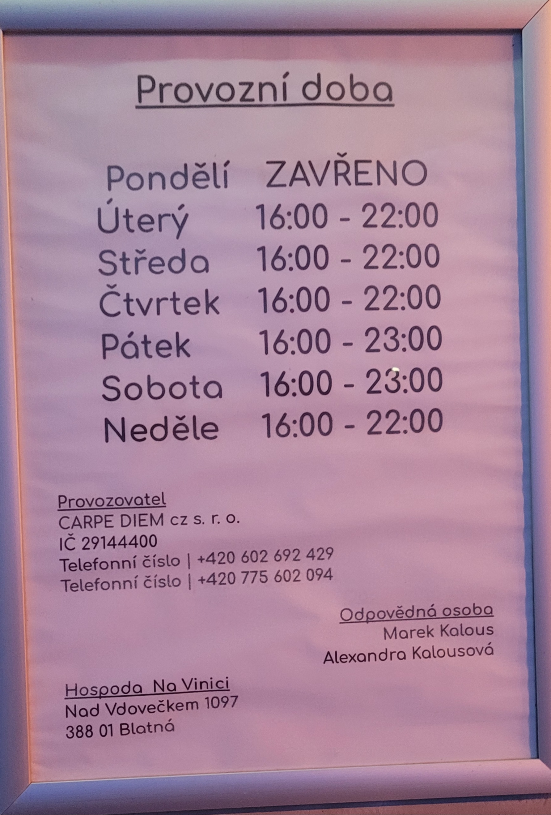 Hospoda Na Vinici foto 1