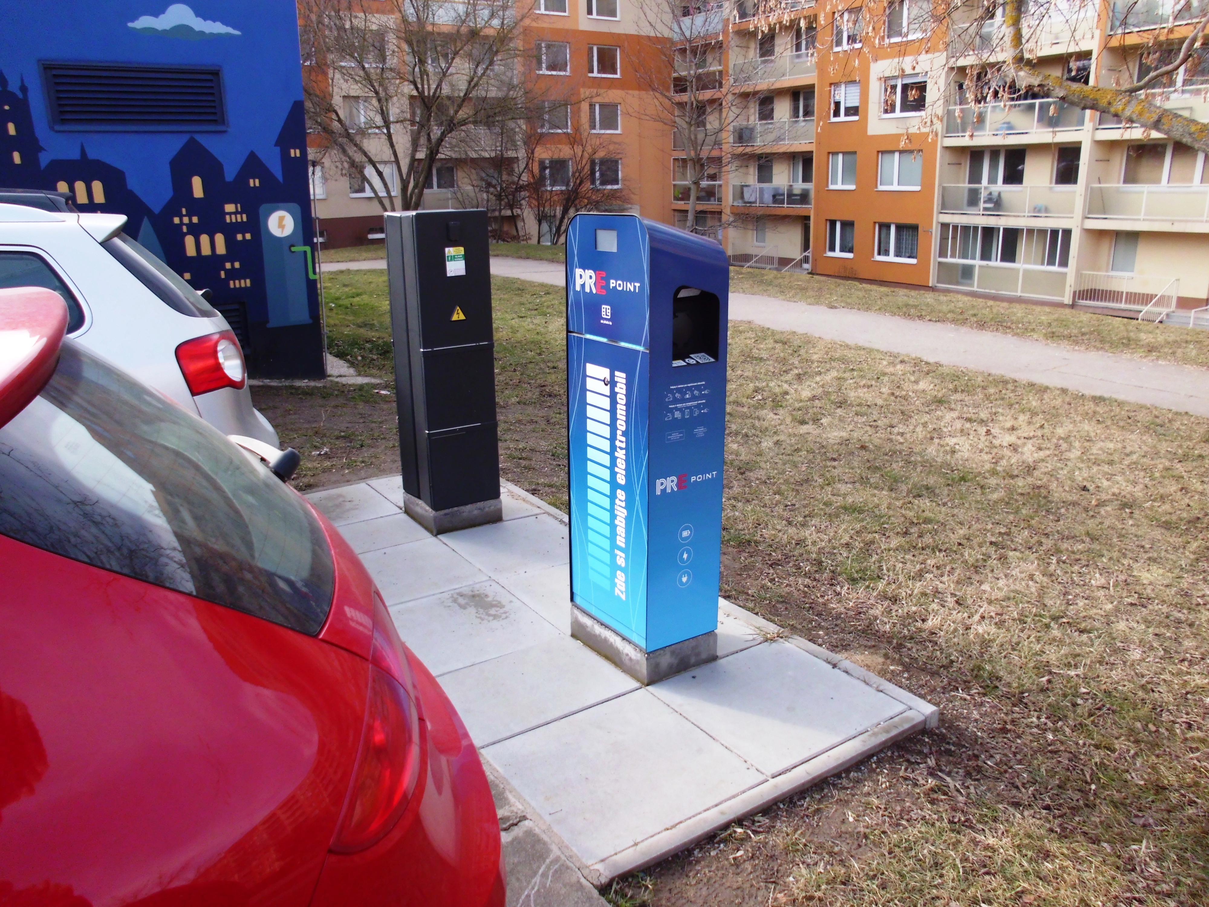 PREpoint - nabíjecí stanice PRE