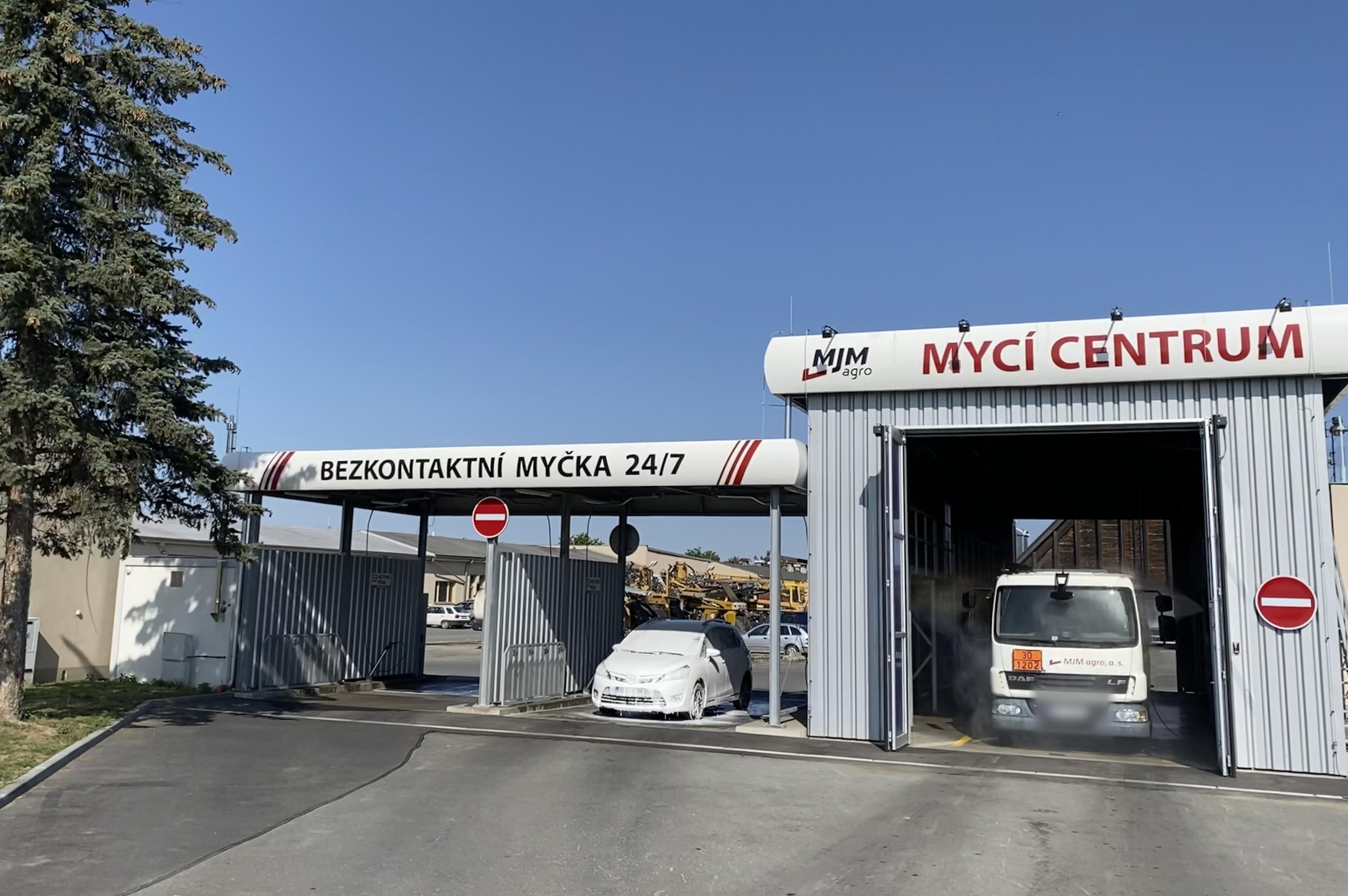 MJM agro, a. s. - mycí centrum