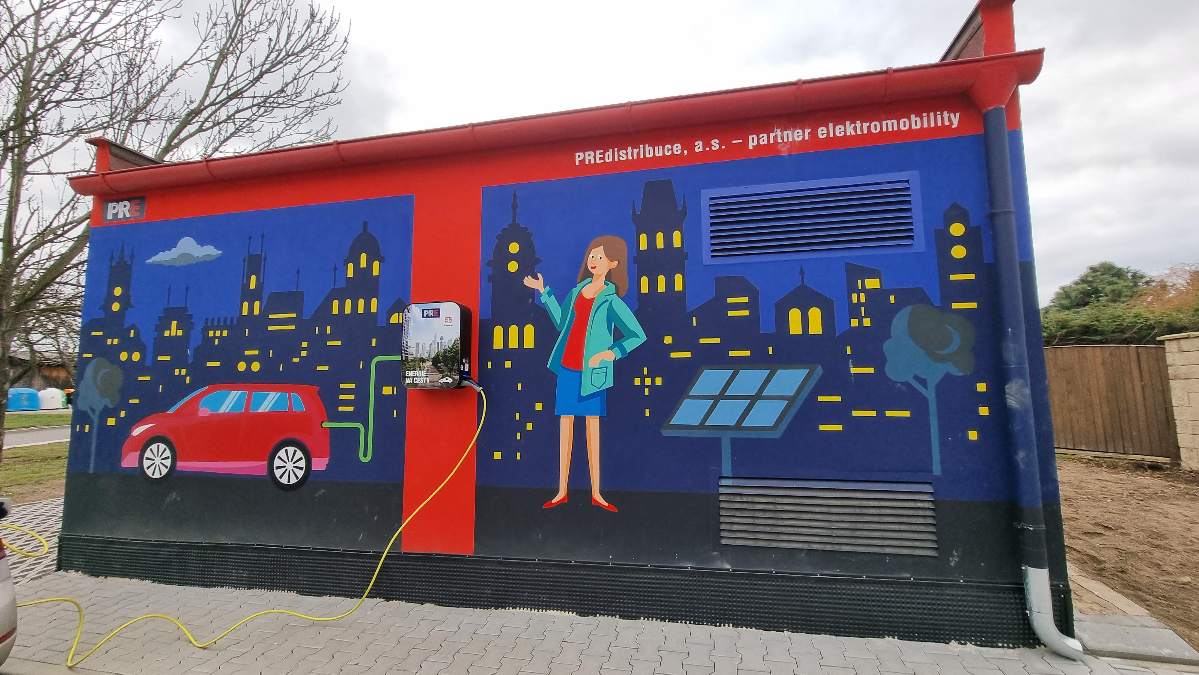 PREpoint - nabíjecí stanice PRE