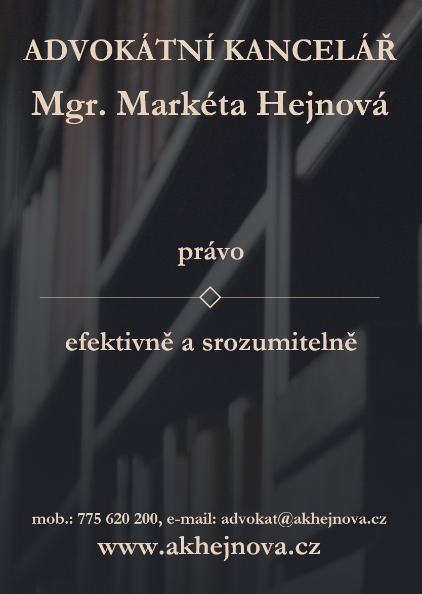 Mgr. Markéta Hejnová, advokátní kancelář foto 2