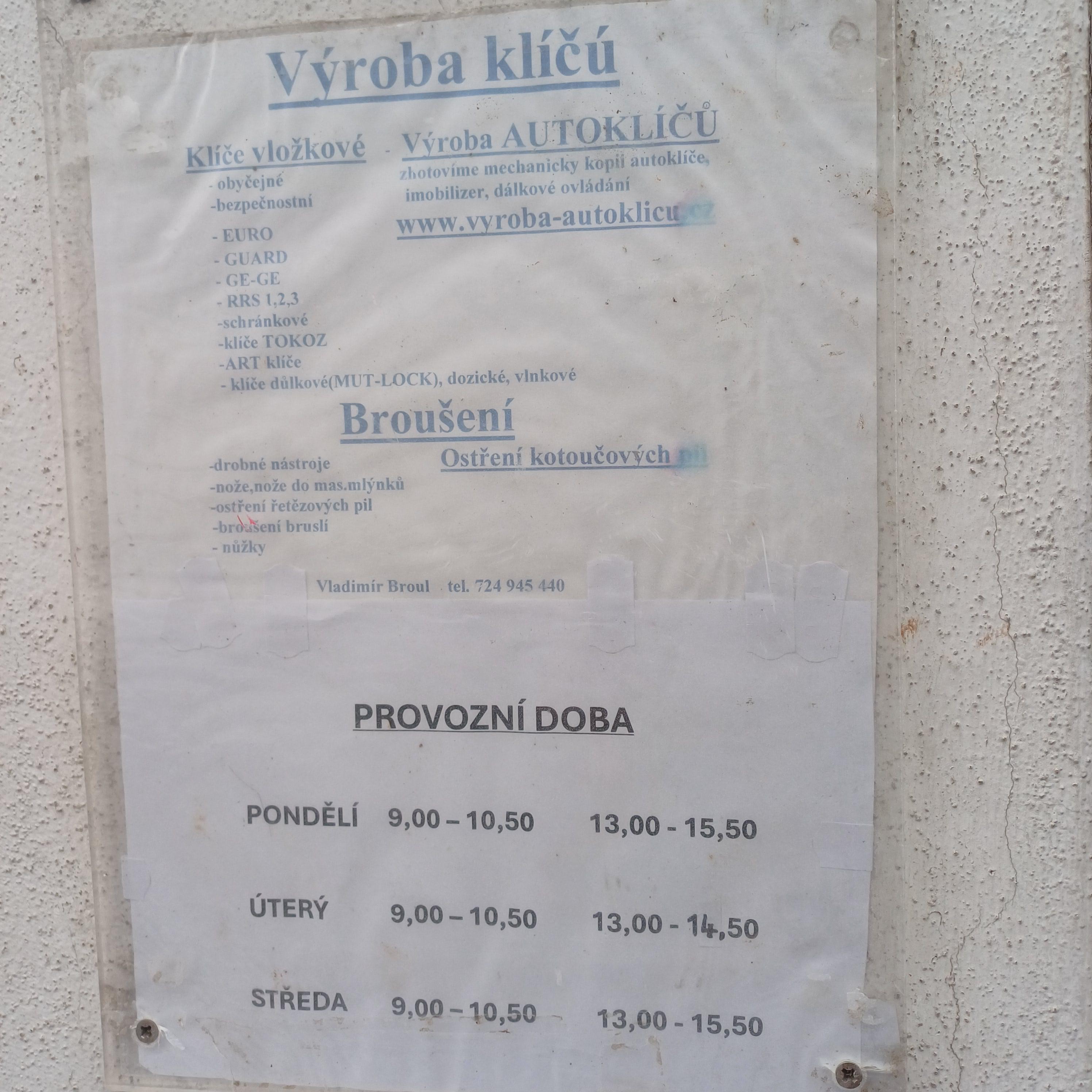 Výroba autoklíčů - Vladimír Broul foto 2