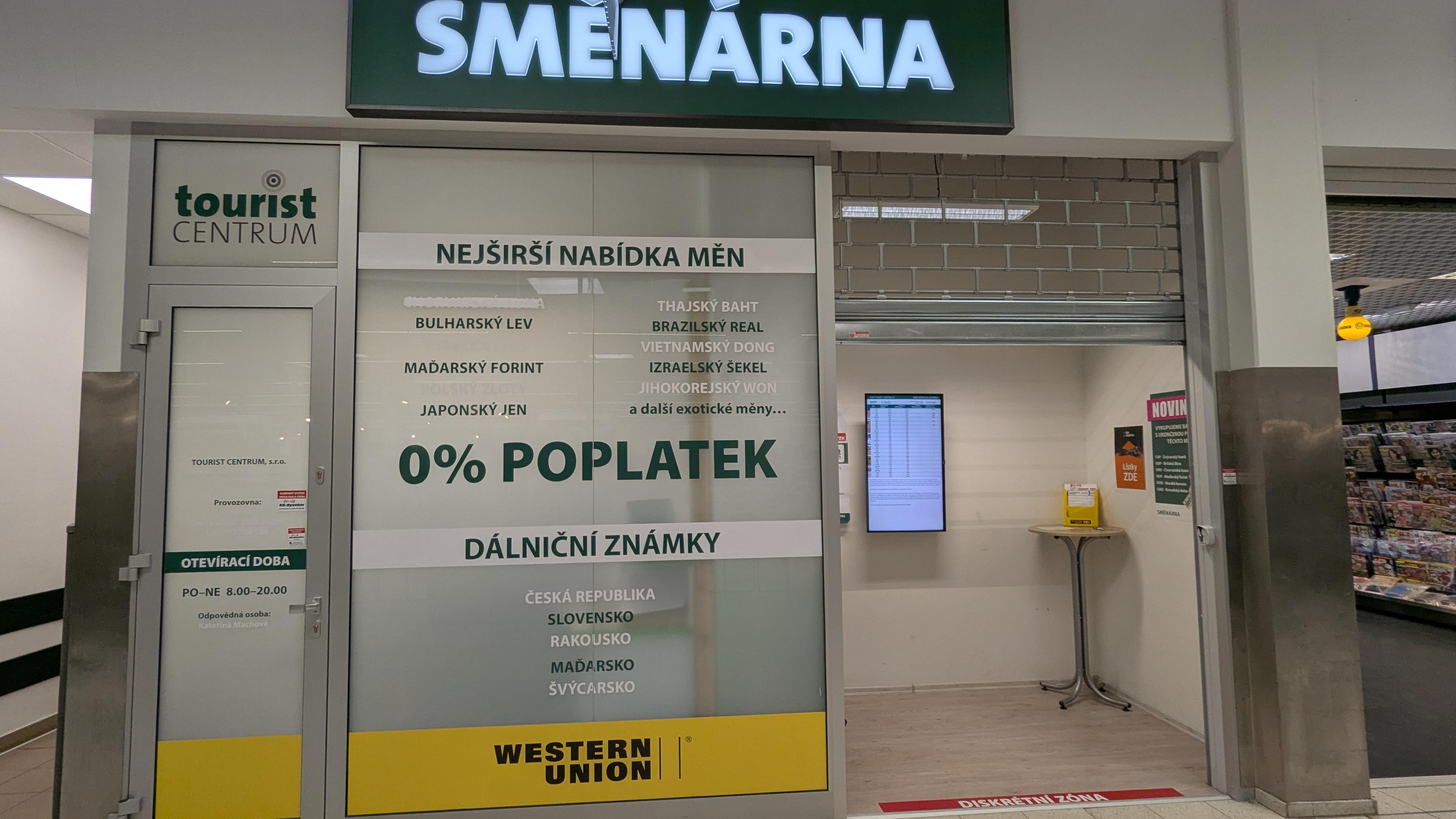 Směnárna Tourist centrum foto 2
