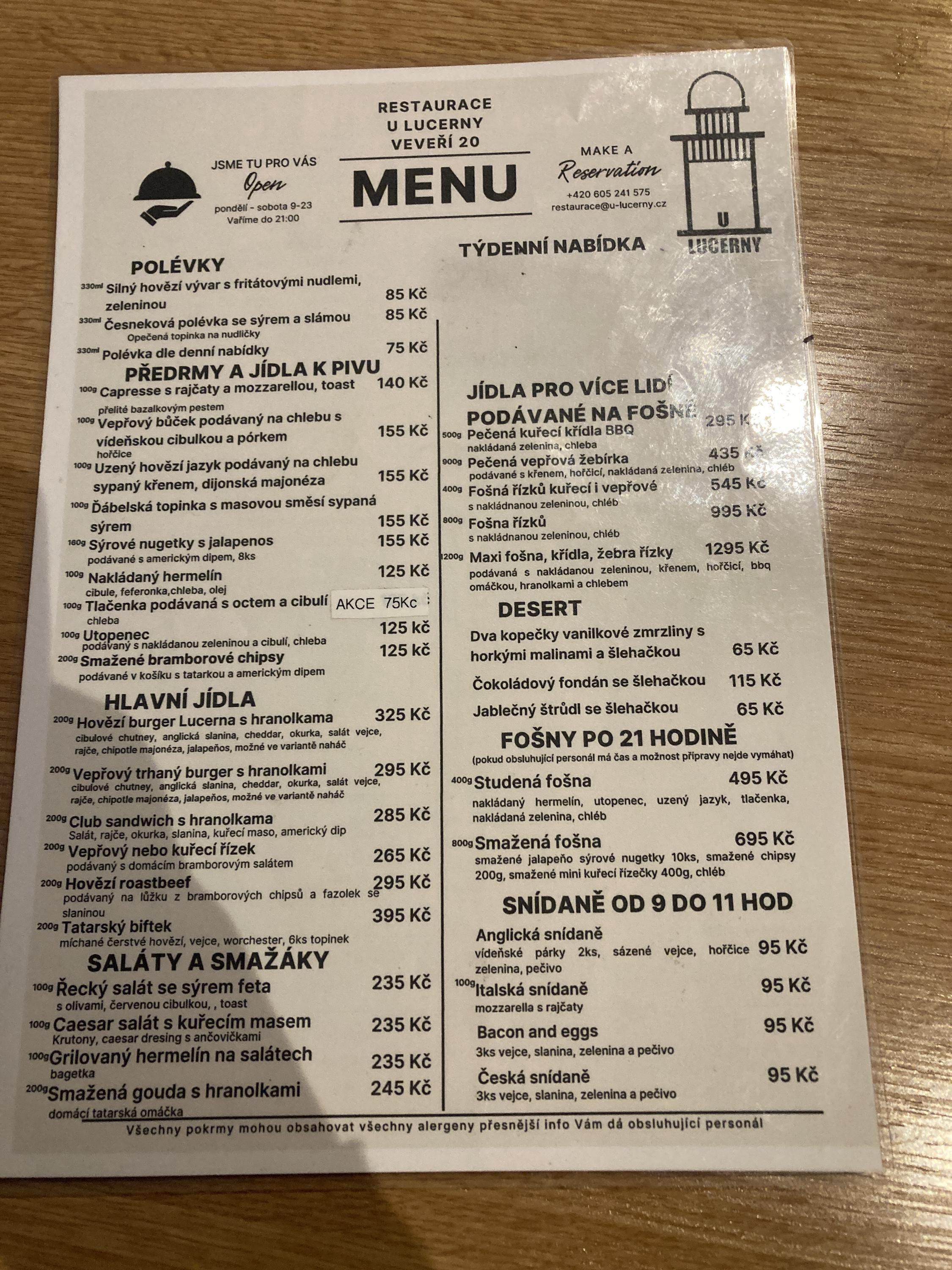 Restaurace U Lucerny foto 6