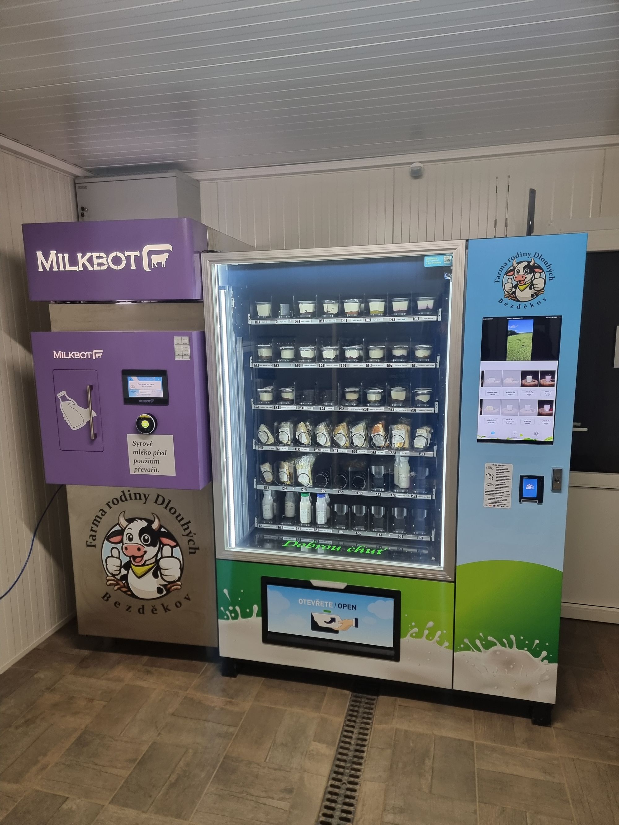 Prodejní automaty - Farma rodiny Dlouhých foto 2