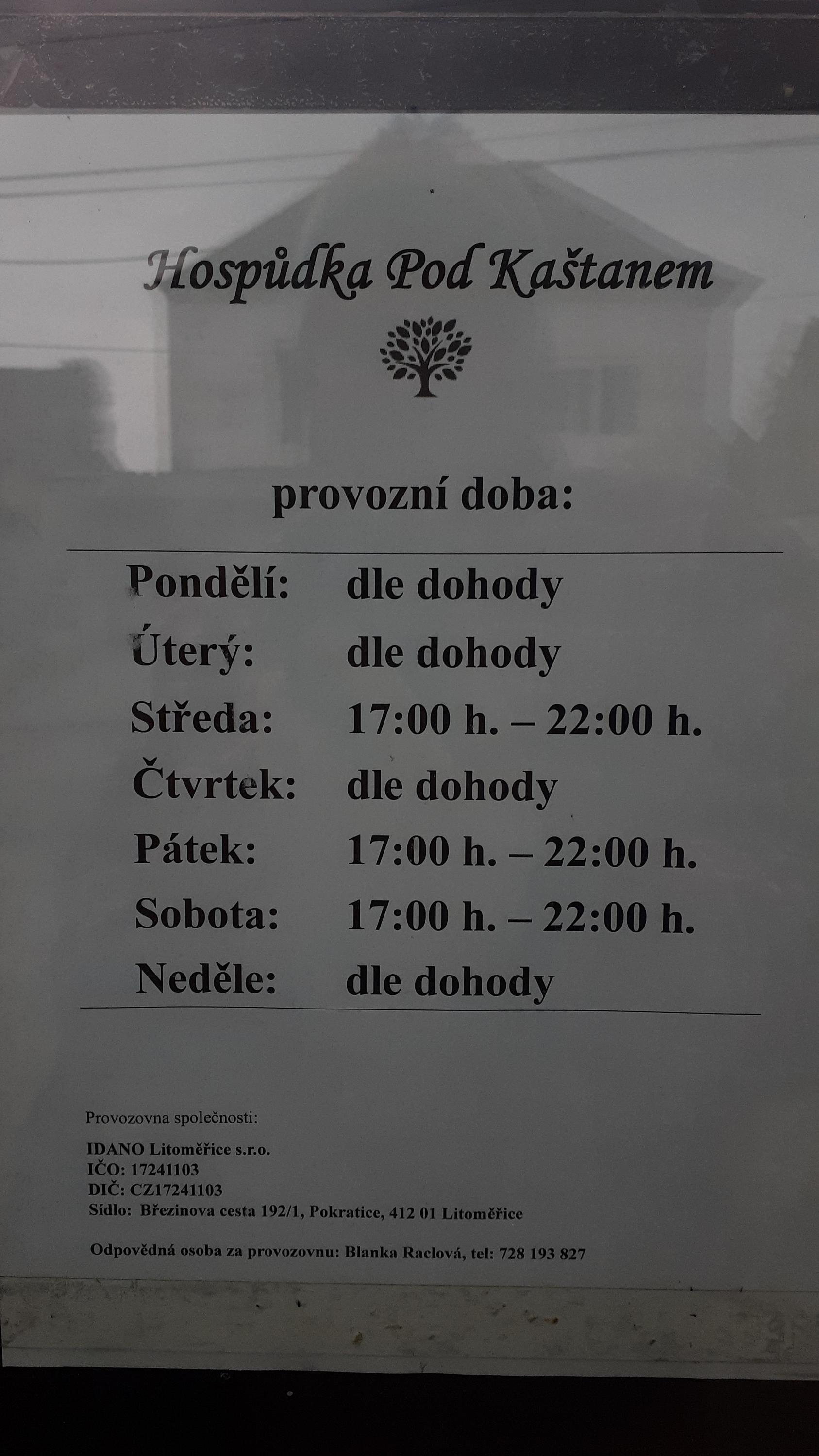 Hospůdka Pod Kaštanem foto 5