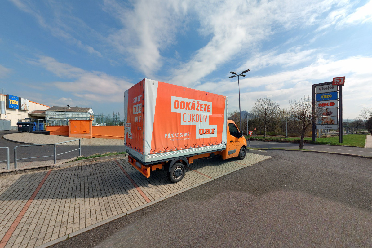 Mobilní výdejní místo IKEA Most