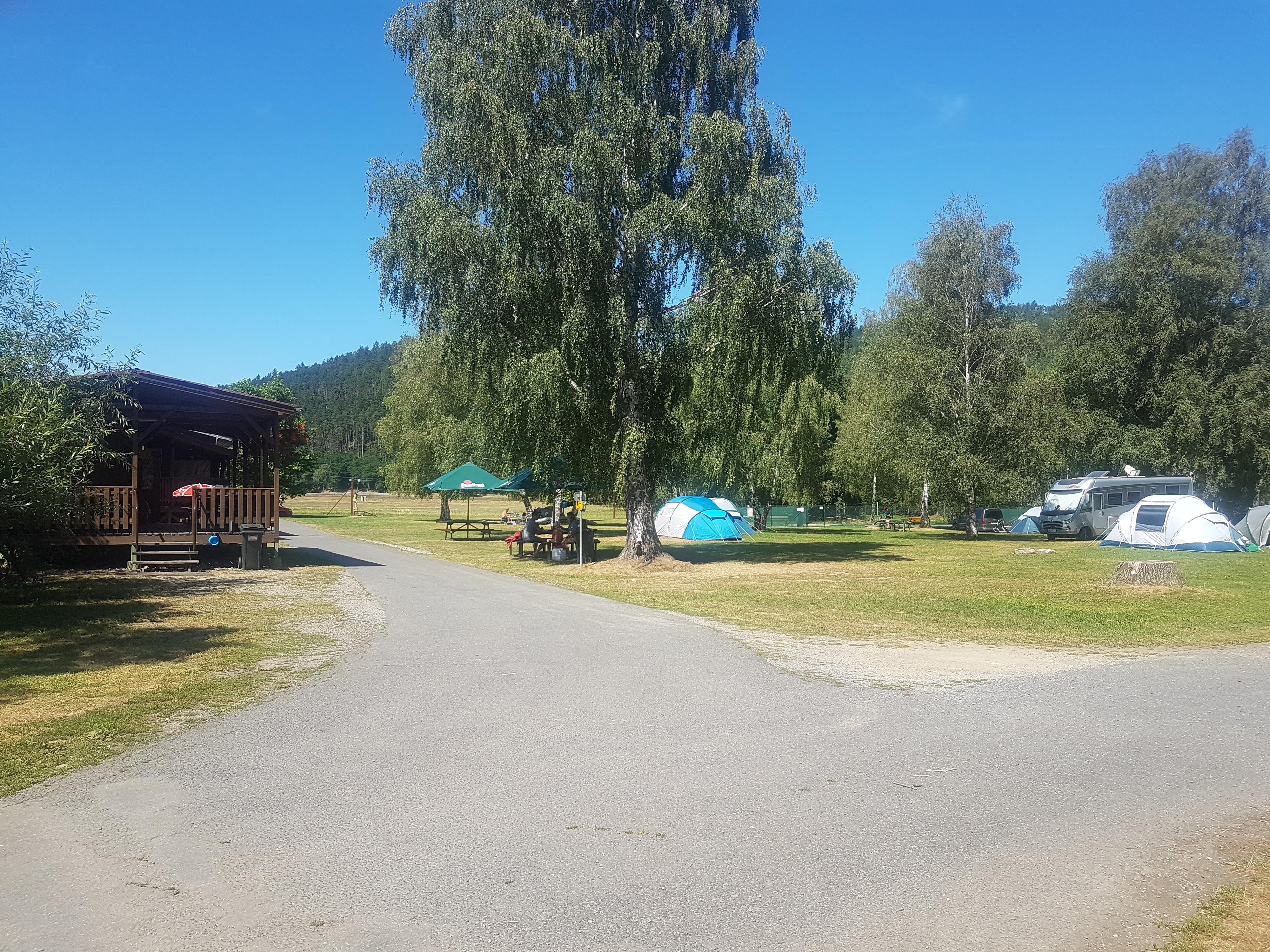 Kemp Dobršín - občerstvení