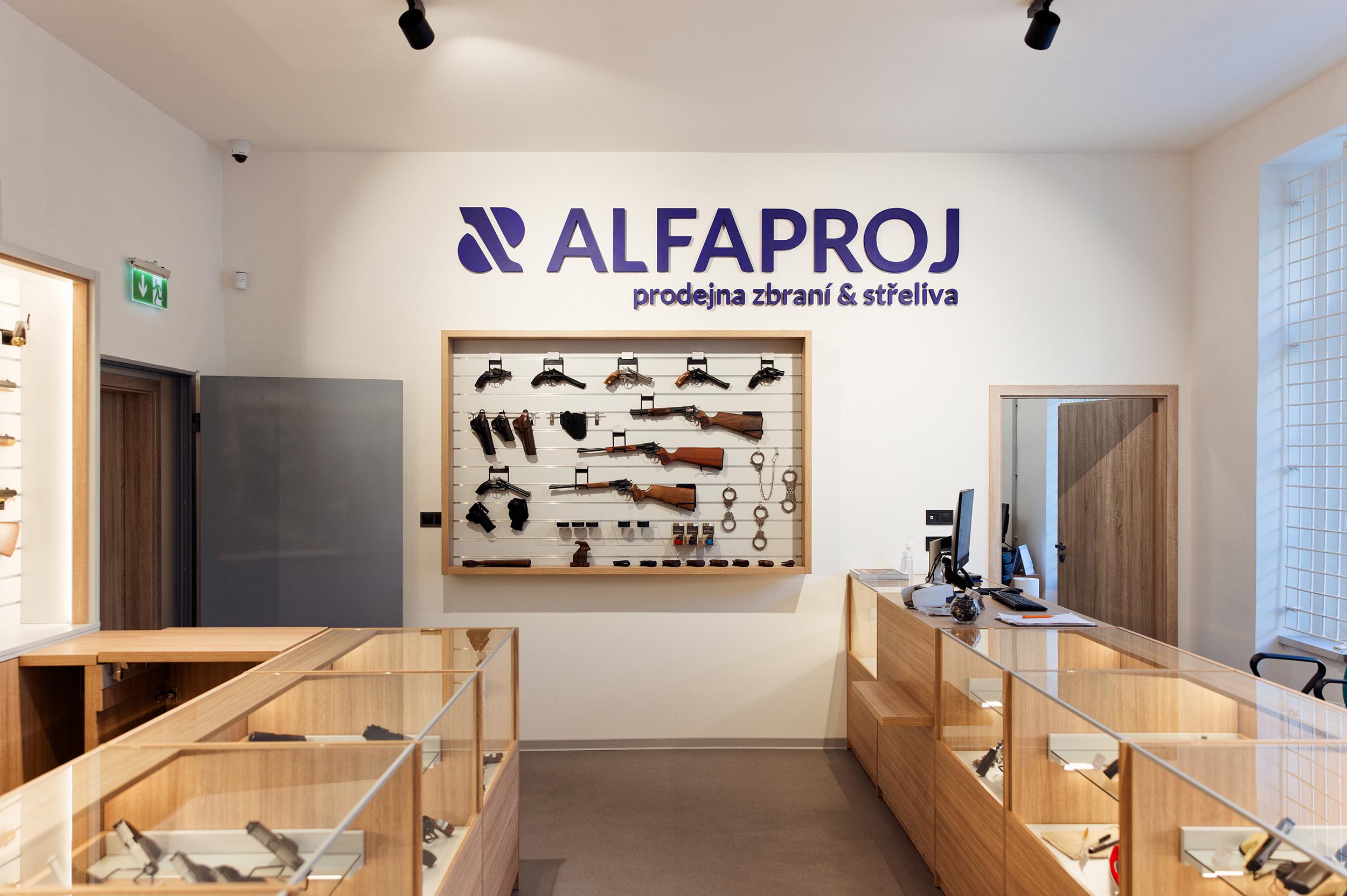 ALFAPROJ prodejna zbraní & střeliva