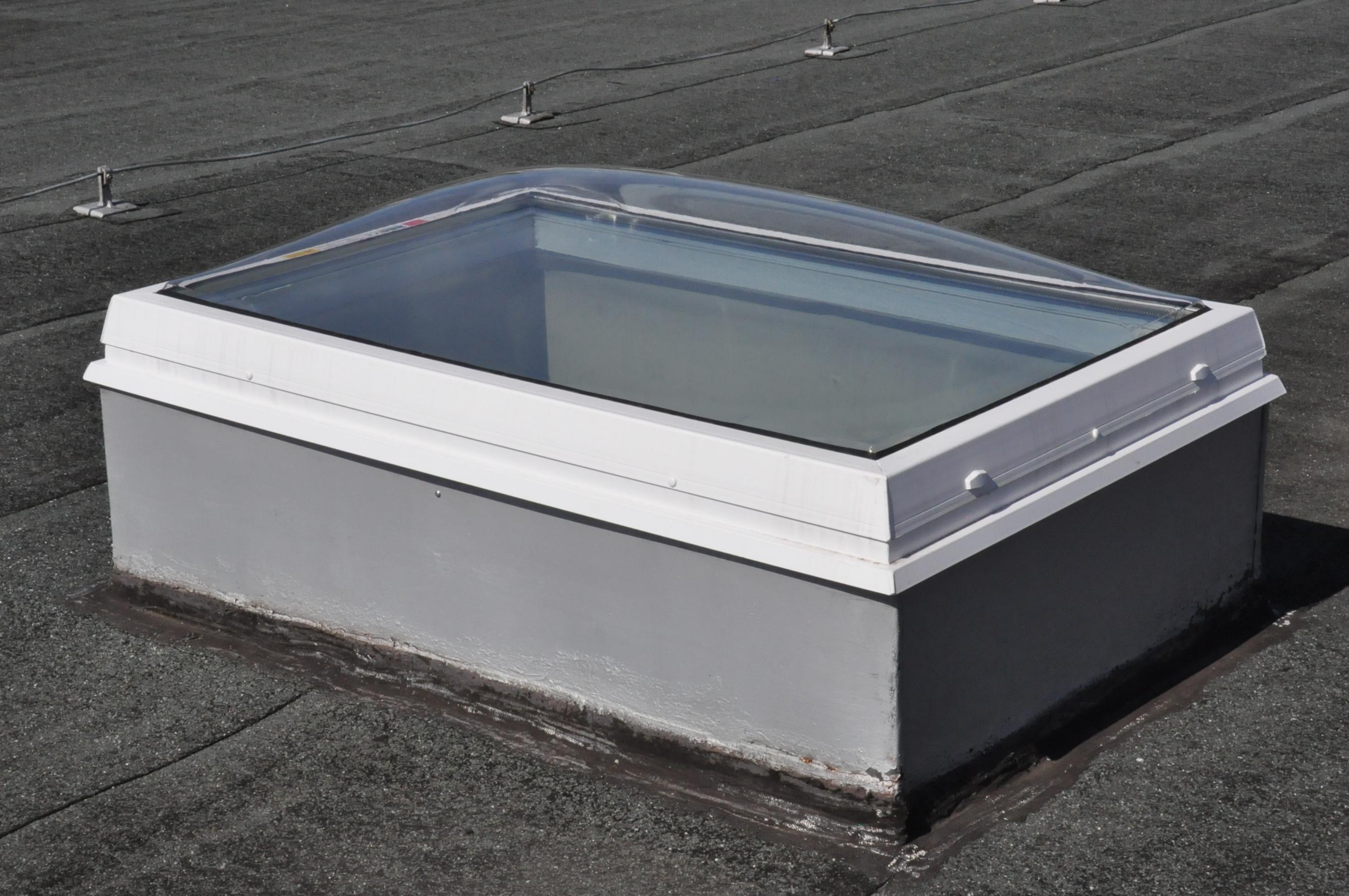 Dodávka-výměna střešních světlíků za nové AAC