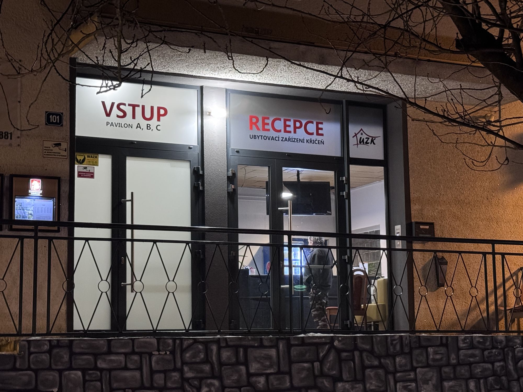 Ubytovací zařízení Křičeň