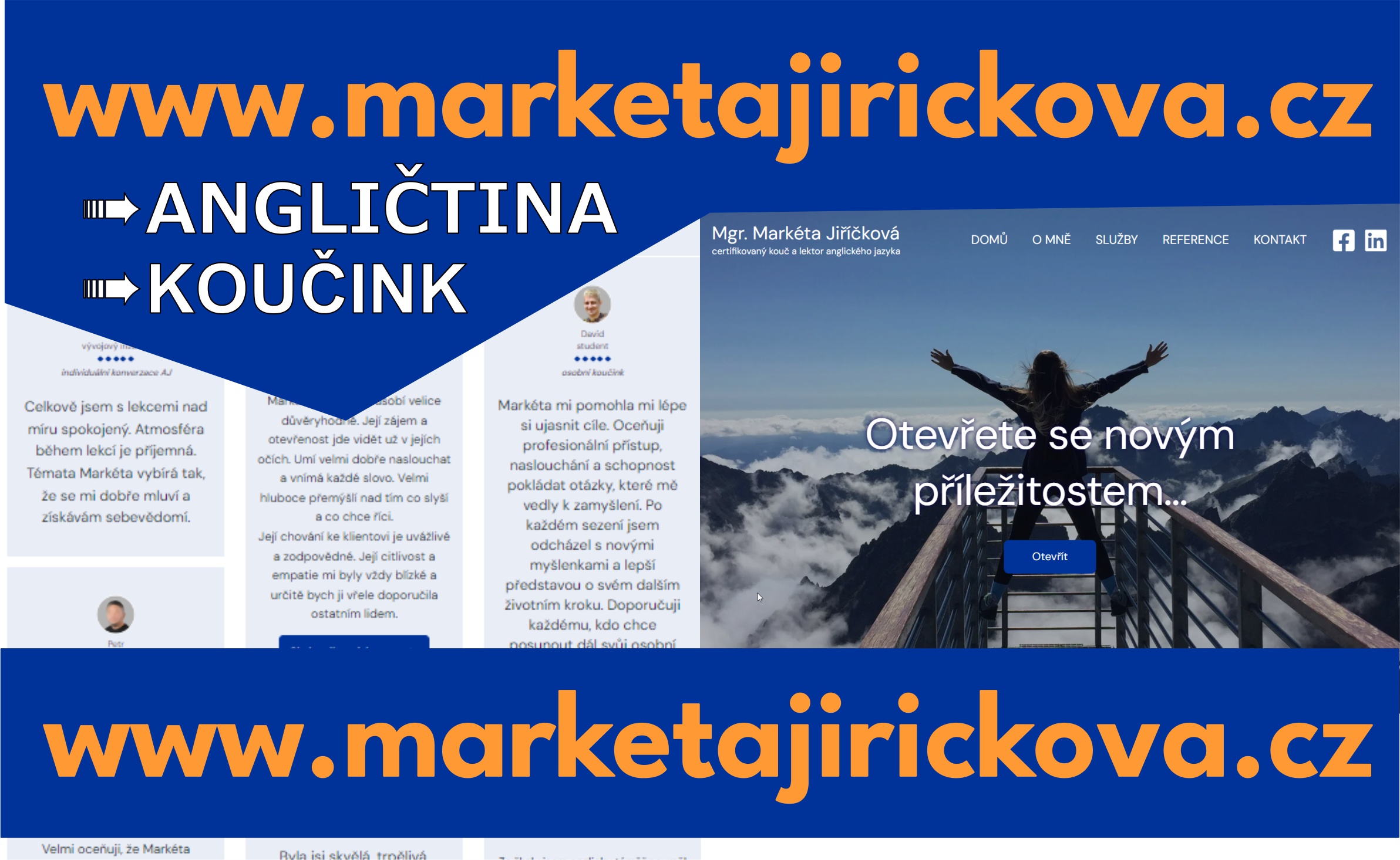 Mgr. Markéta Jiříčková - certifikovaný kouč, lektor anglického jazyka foto 2