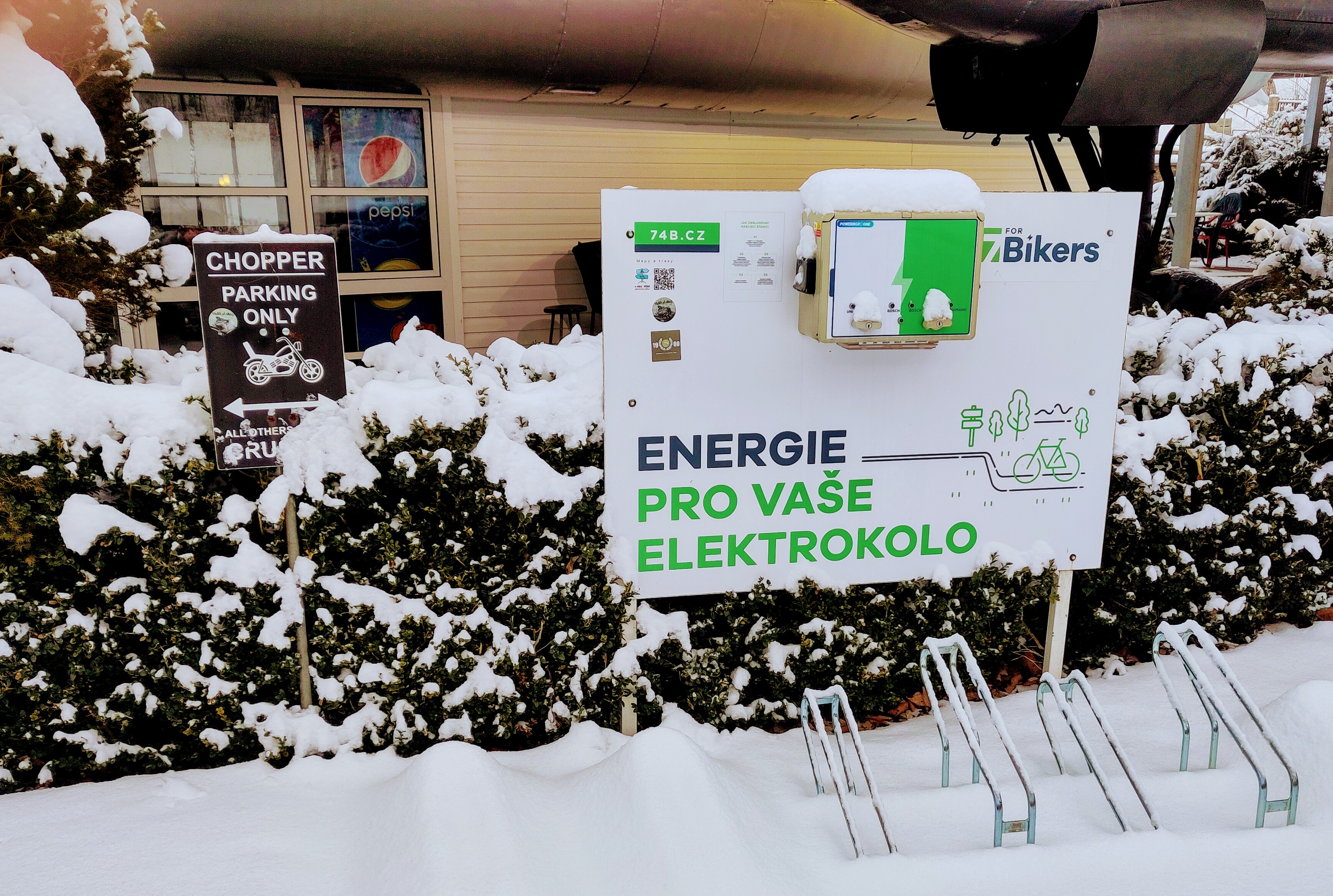 Nabíjecí stanice Air Restaurant Petrovice