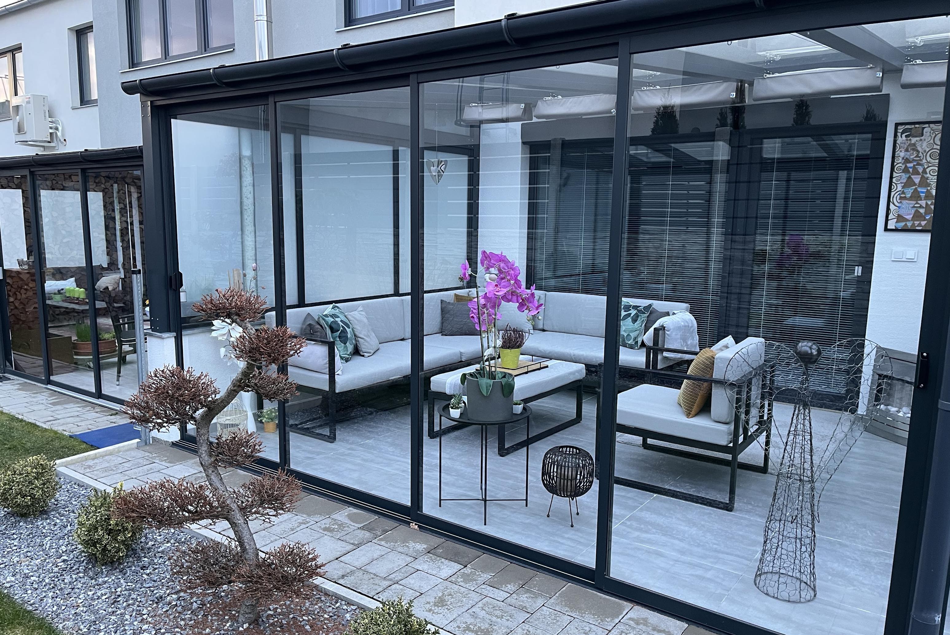 Hliníkové zimní zahrady ,hliníkové pergoly, ploty