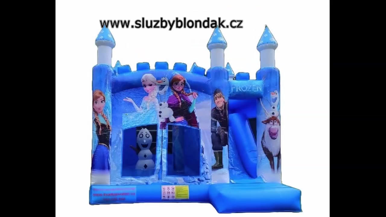 Skákací hrady - Atrakce Blonďák foto 2 (náhled videa)
