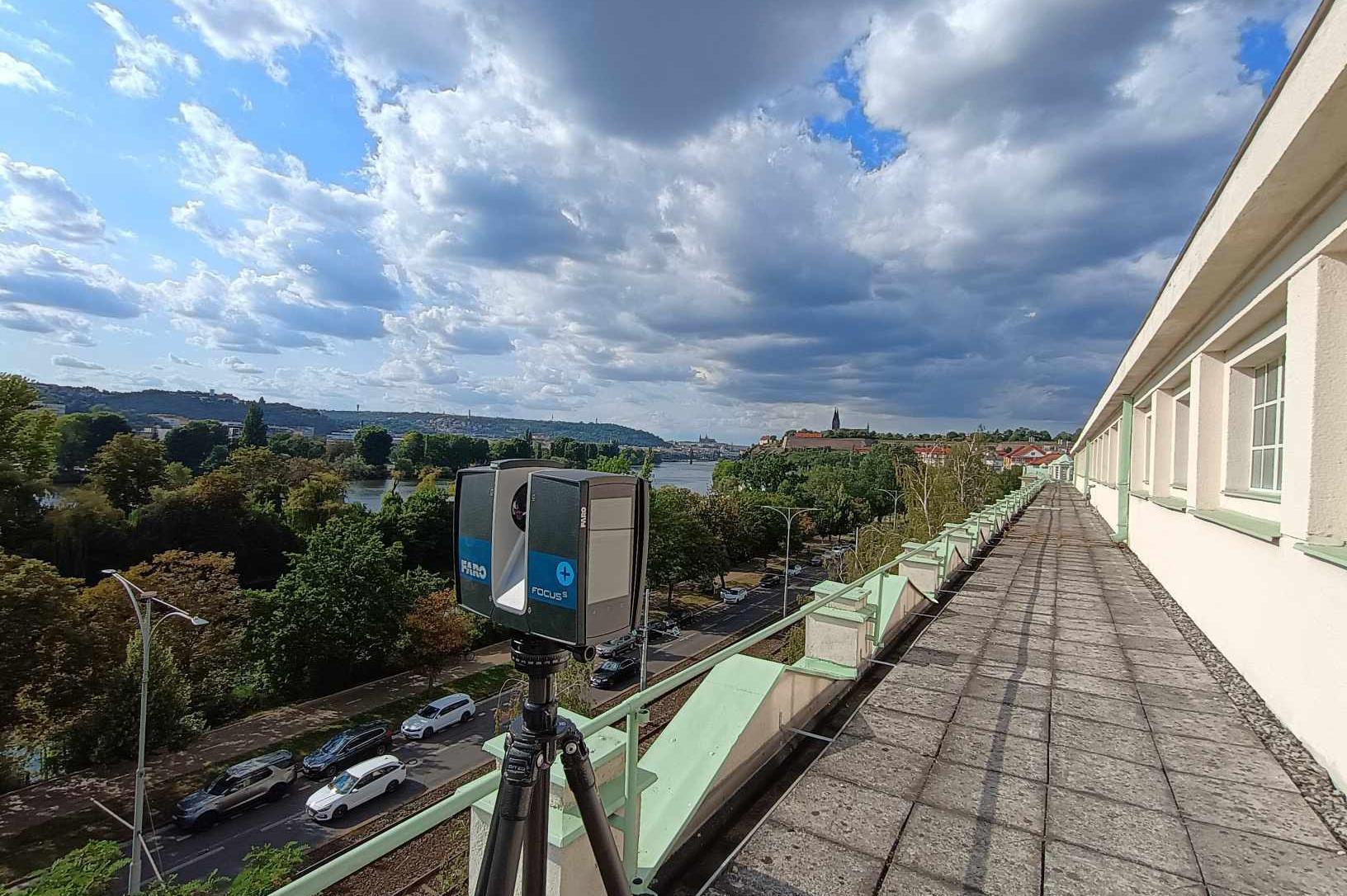 Laserové skenování Tejkal