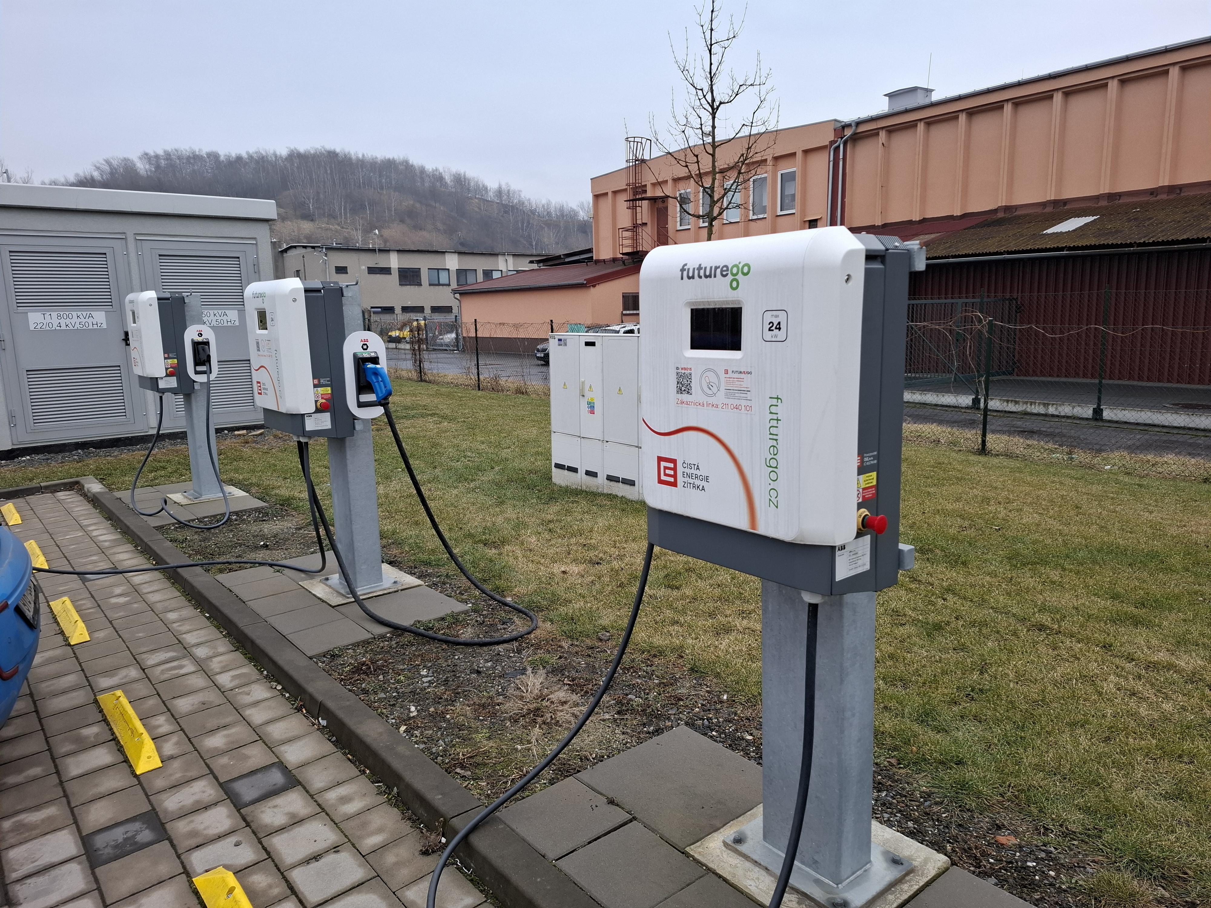 Nabíjecí stanice ČEZ foto 2