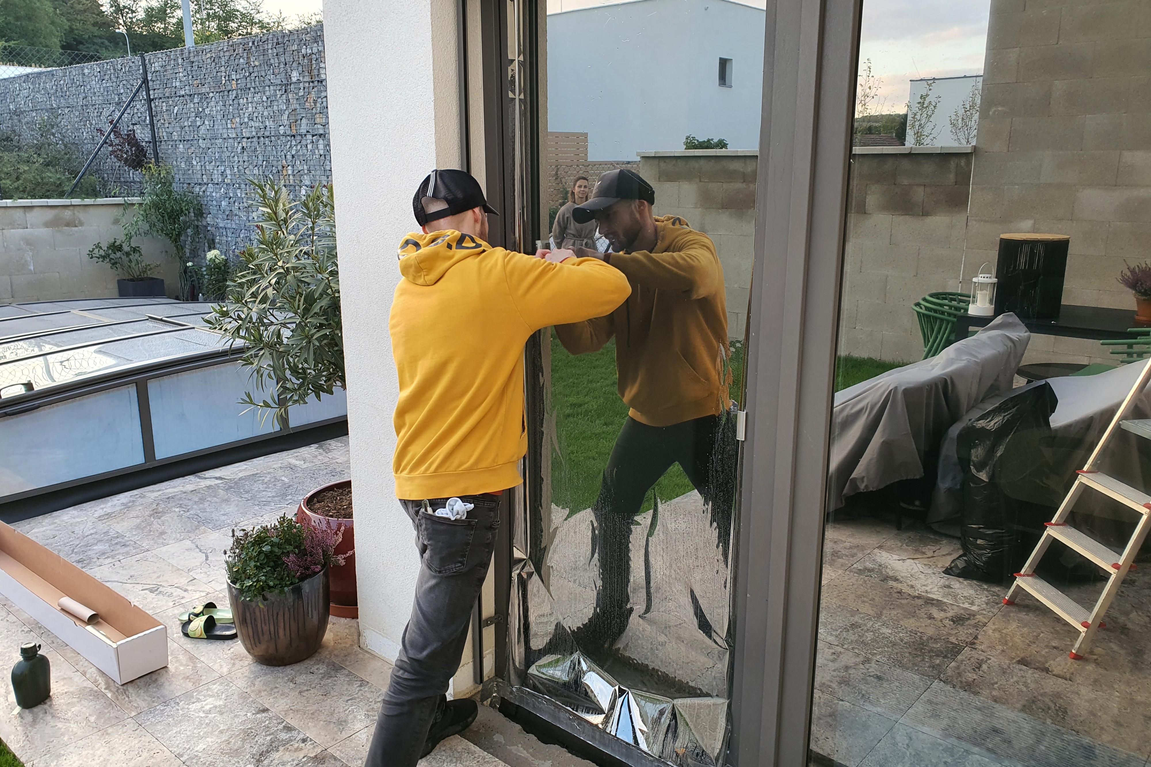 Riofólie - instalace fólie na okna