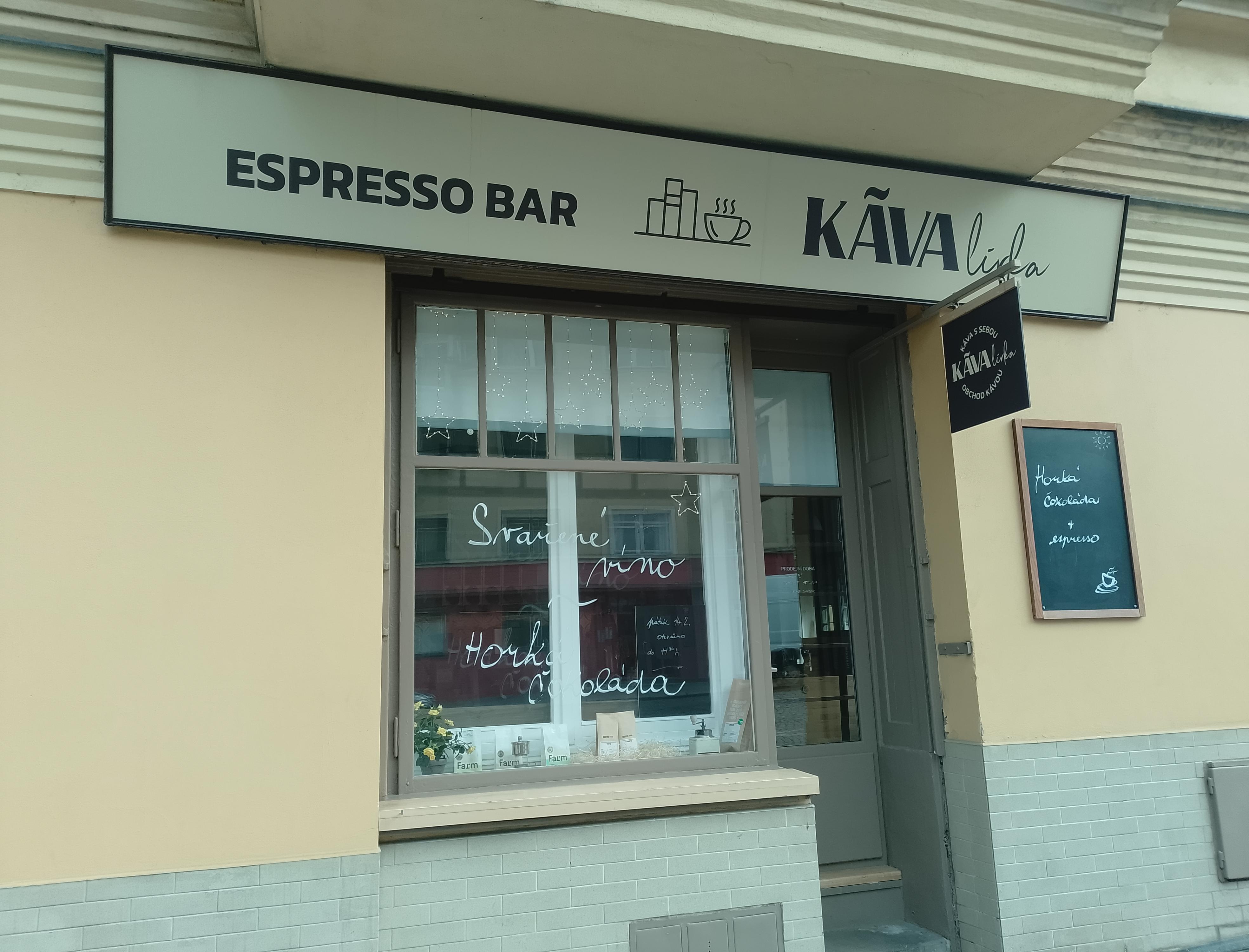 Espresso bar KÁVAlírka foto 4