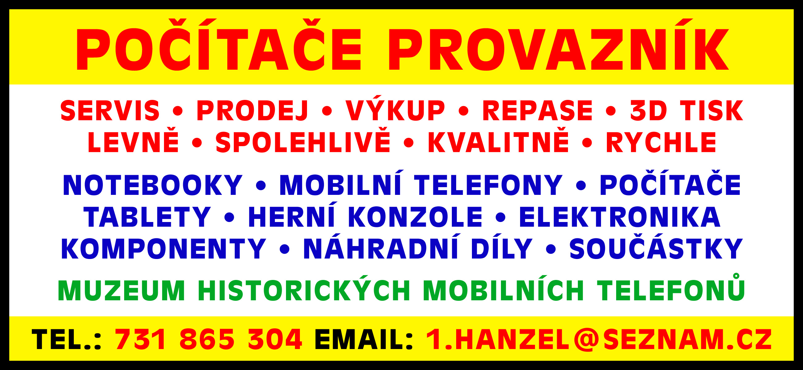 Počítače a Mobily Provazník